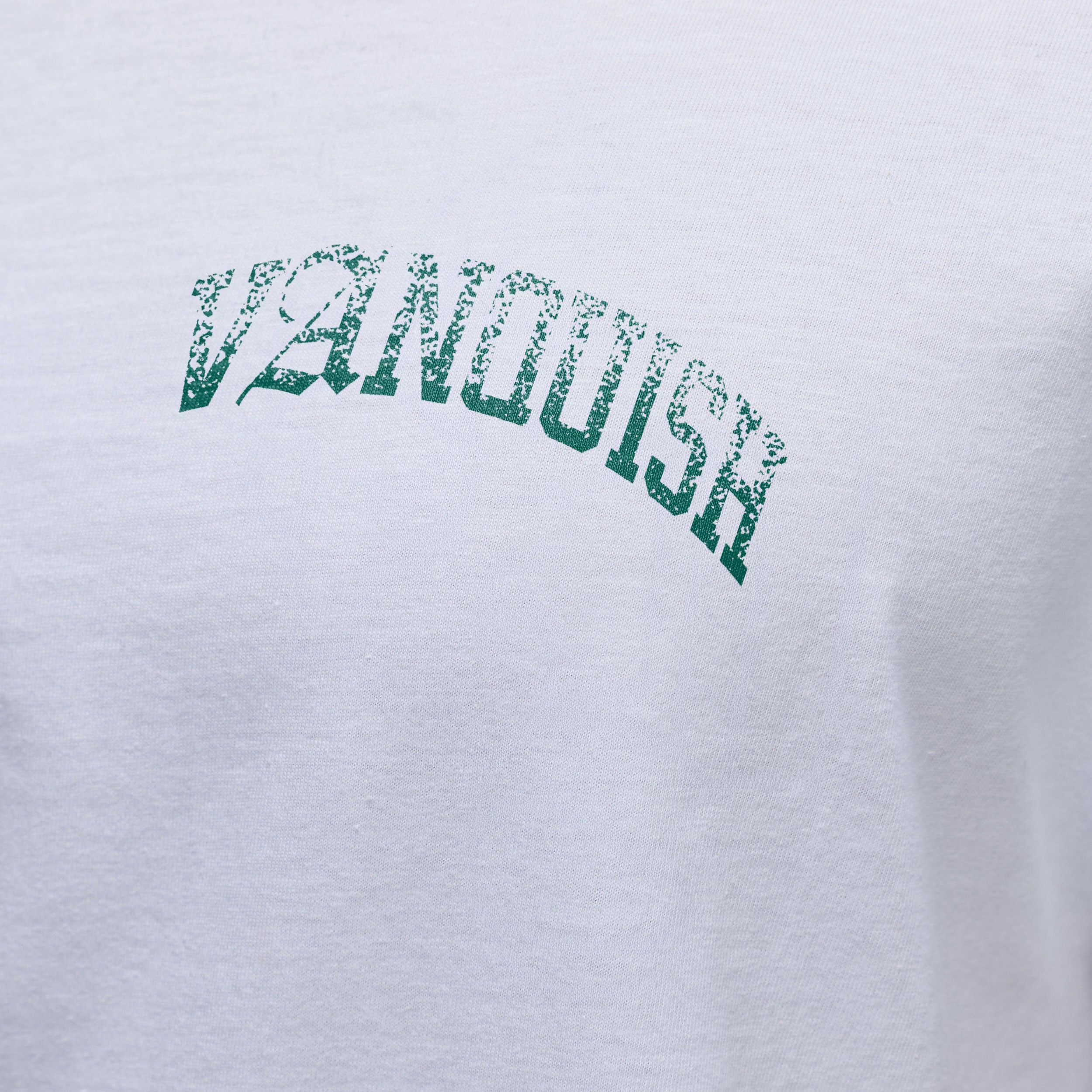 REVOLVE FADE WHITE GREEN OVERSIZED T SHIRT