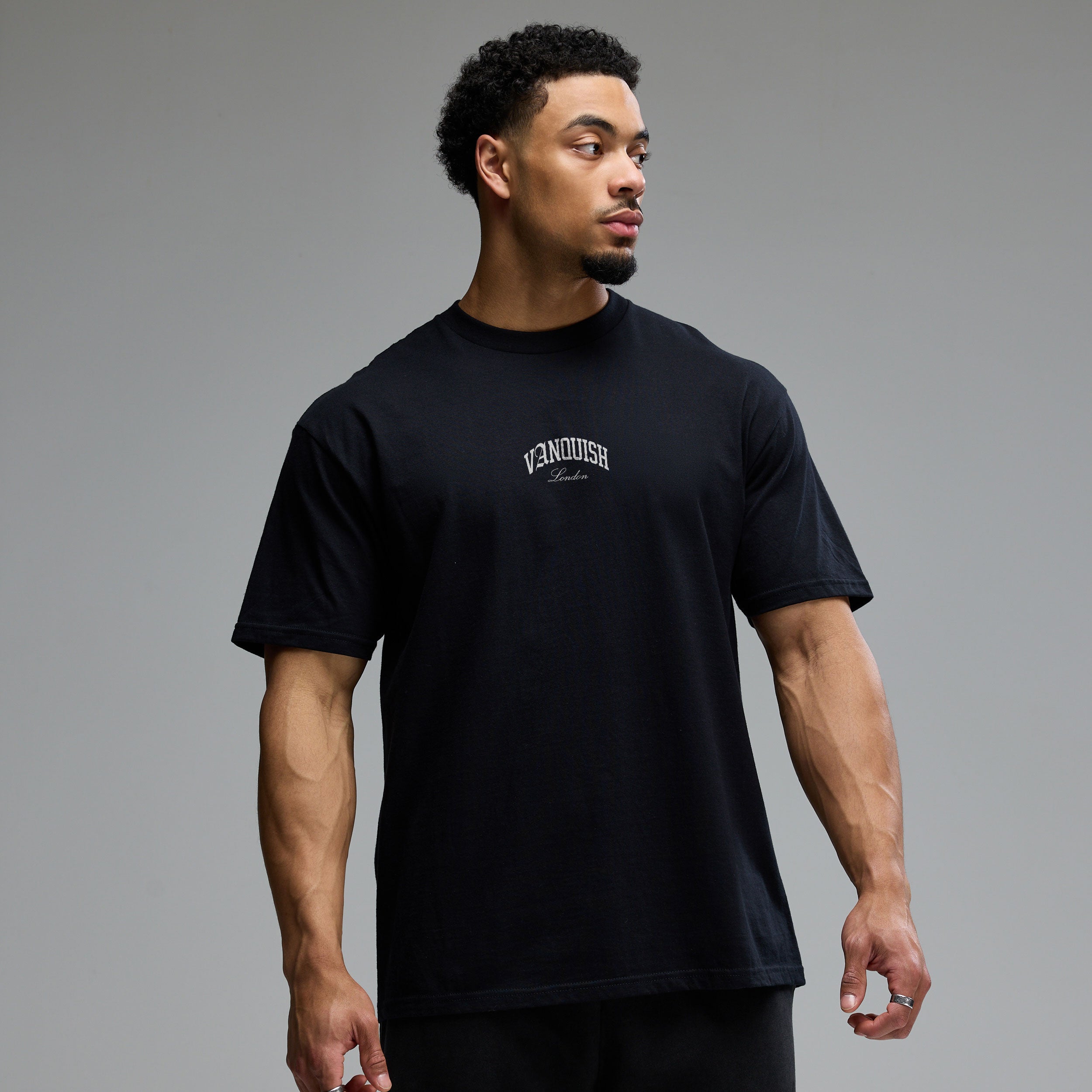 REVOLVE MICRO BLACK OVERSIZED T SHIRT