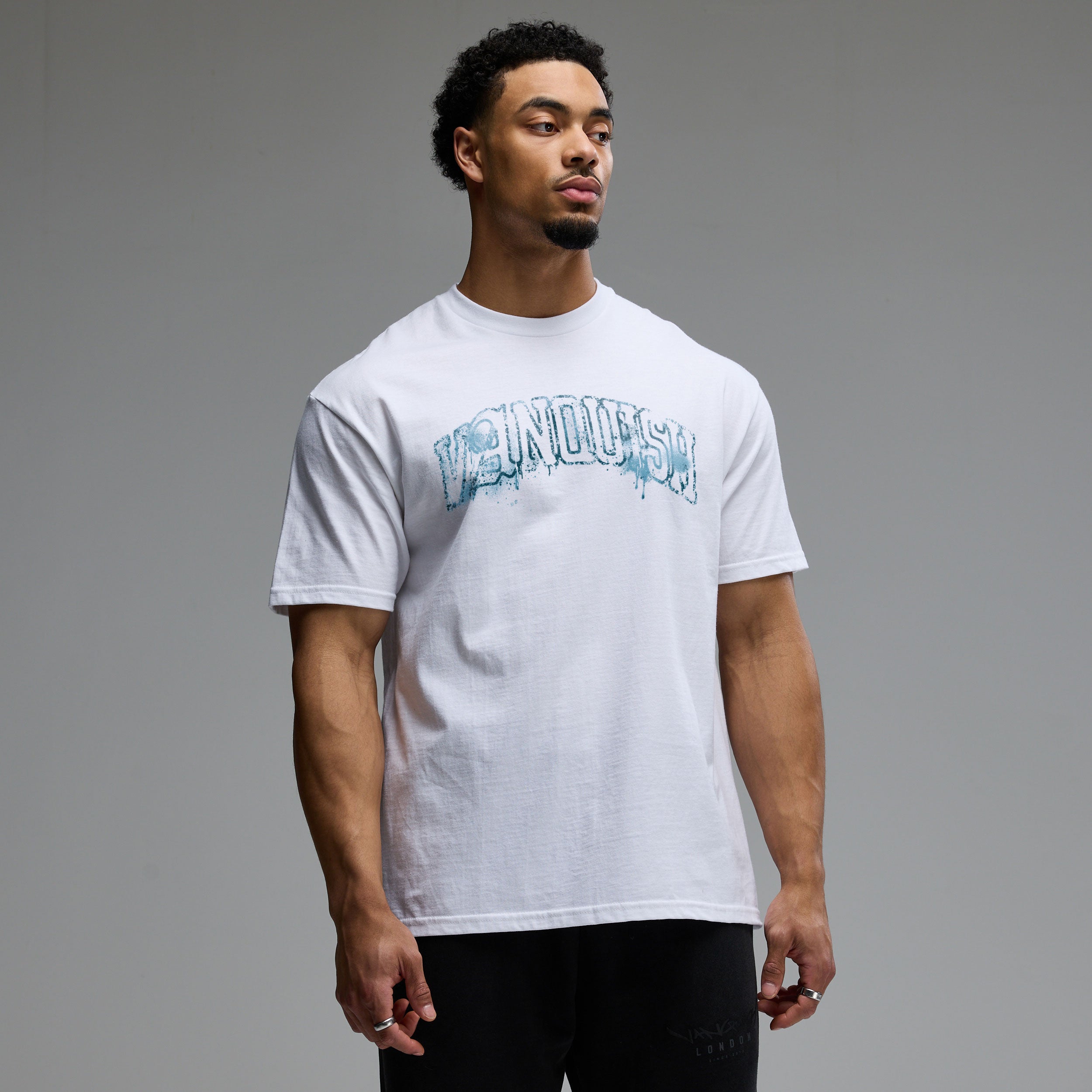 REVOLVE SPRAY WHITE OVERSIZED T SHIRT