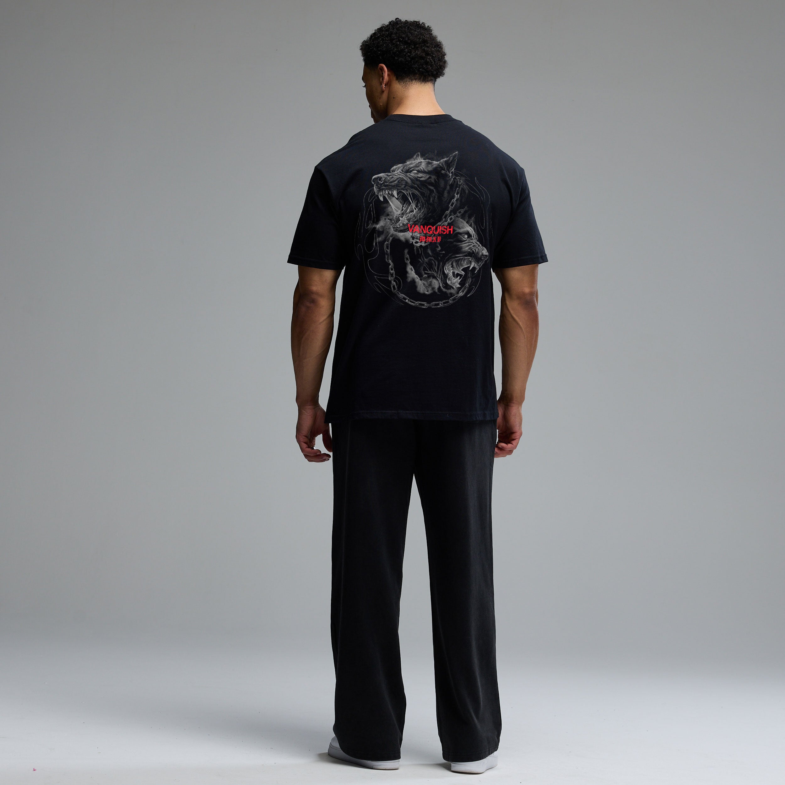 REVOLVE HOUNDS BLACK OVERSIZED T SHIRT