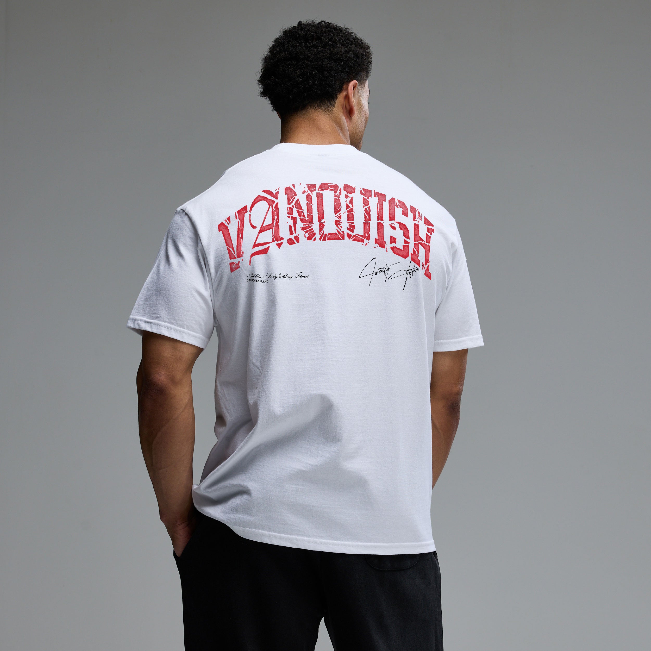 REVOLVE GLASS WHITE OVERSIZED T SHIRT
