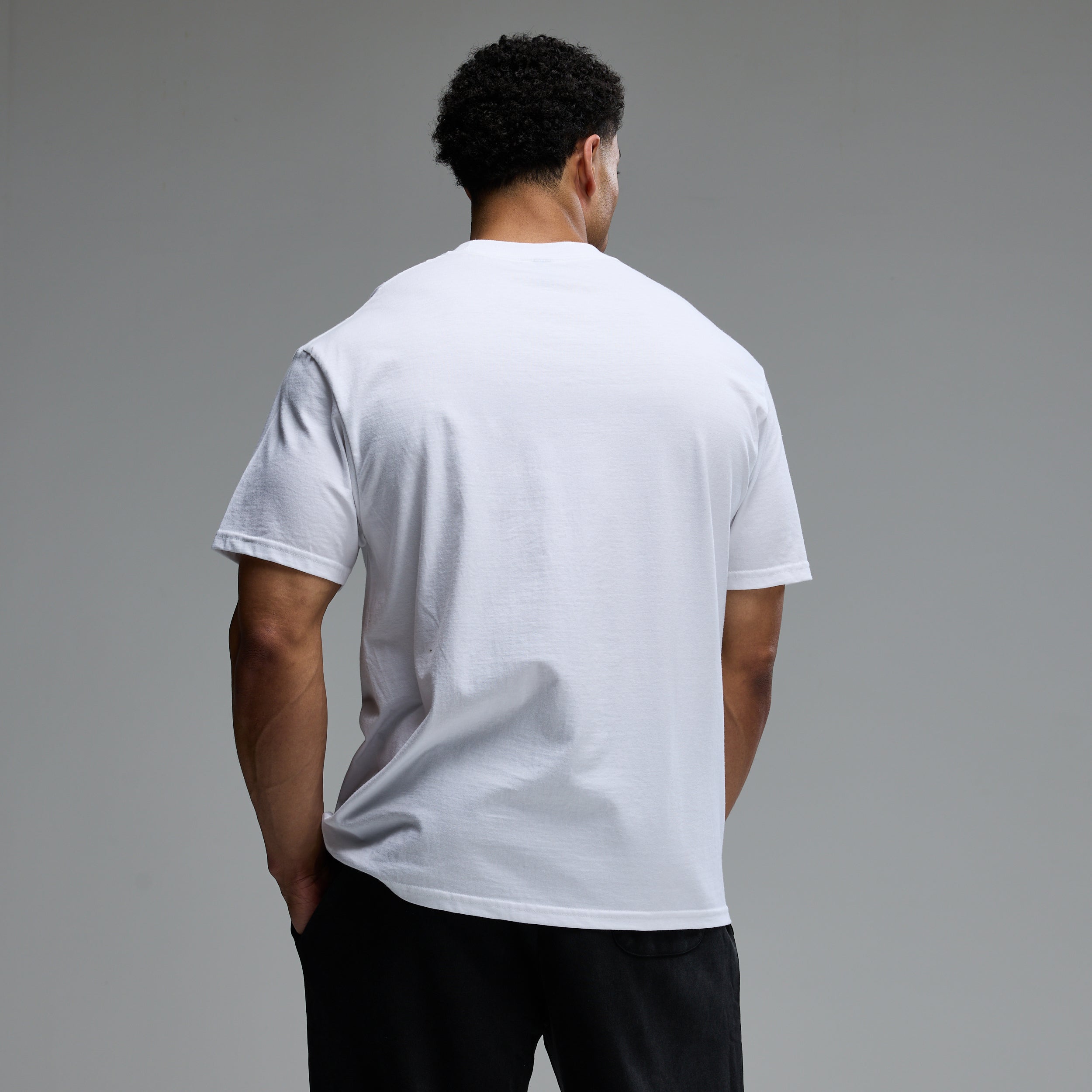 REVOLVE SPRAY WHITE OVERSIZED T SHIRT