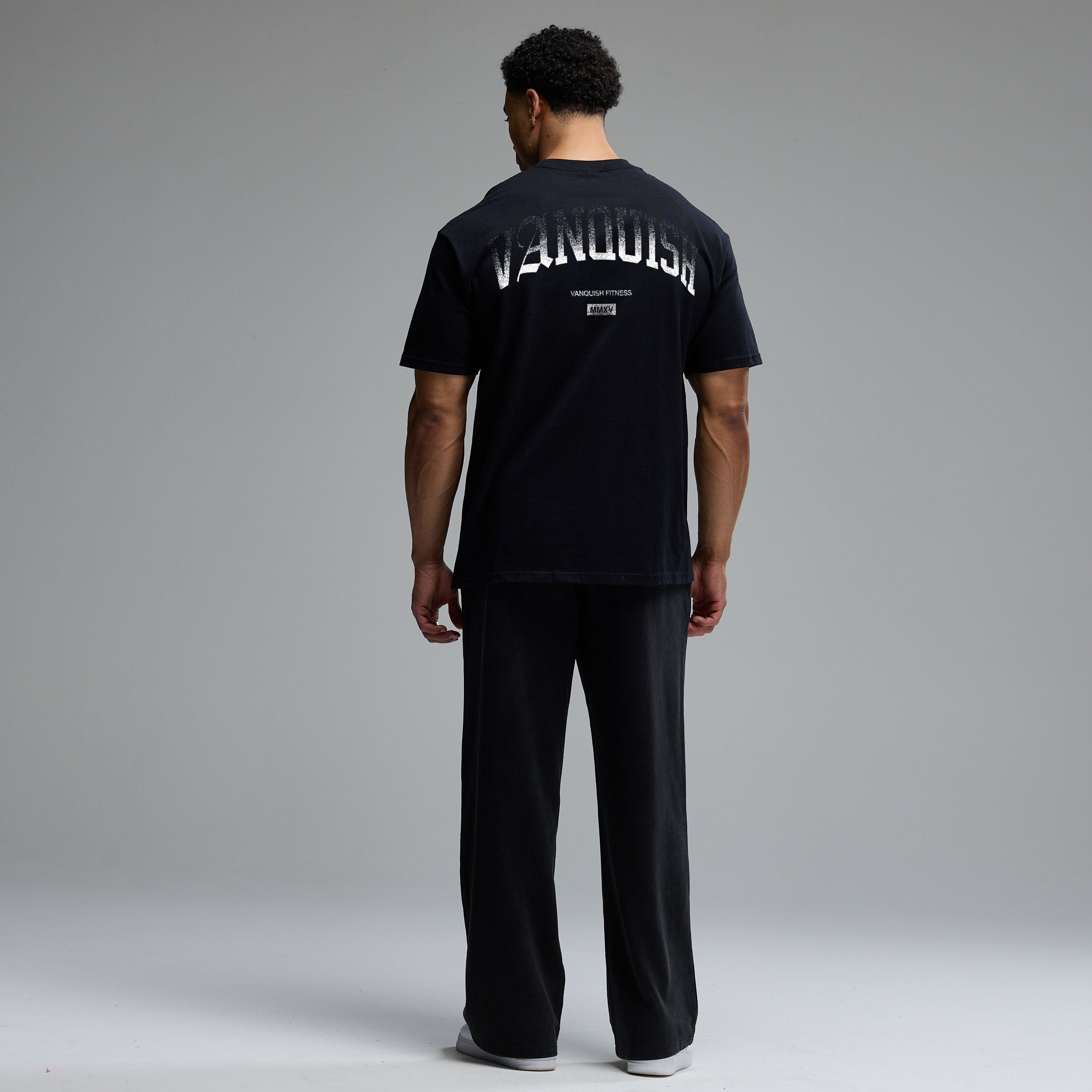 REVOLVE FADE BLACK OVERSIZED T SHIRT