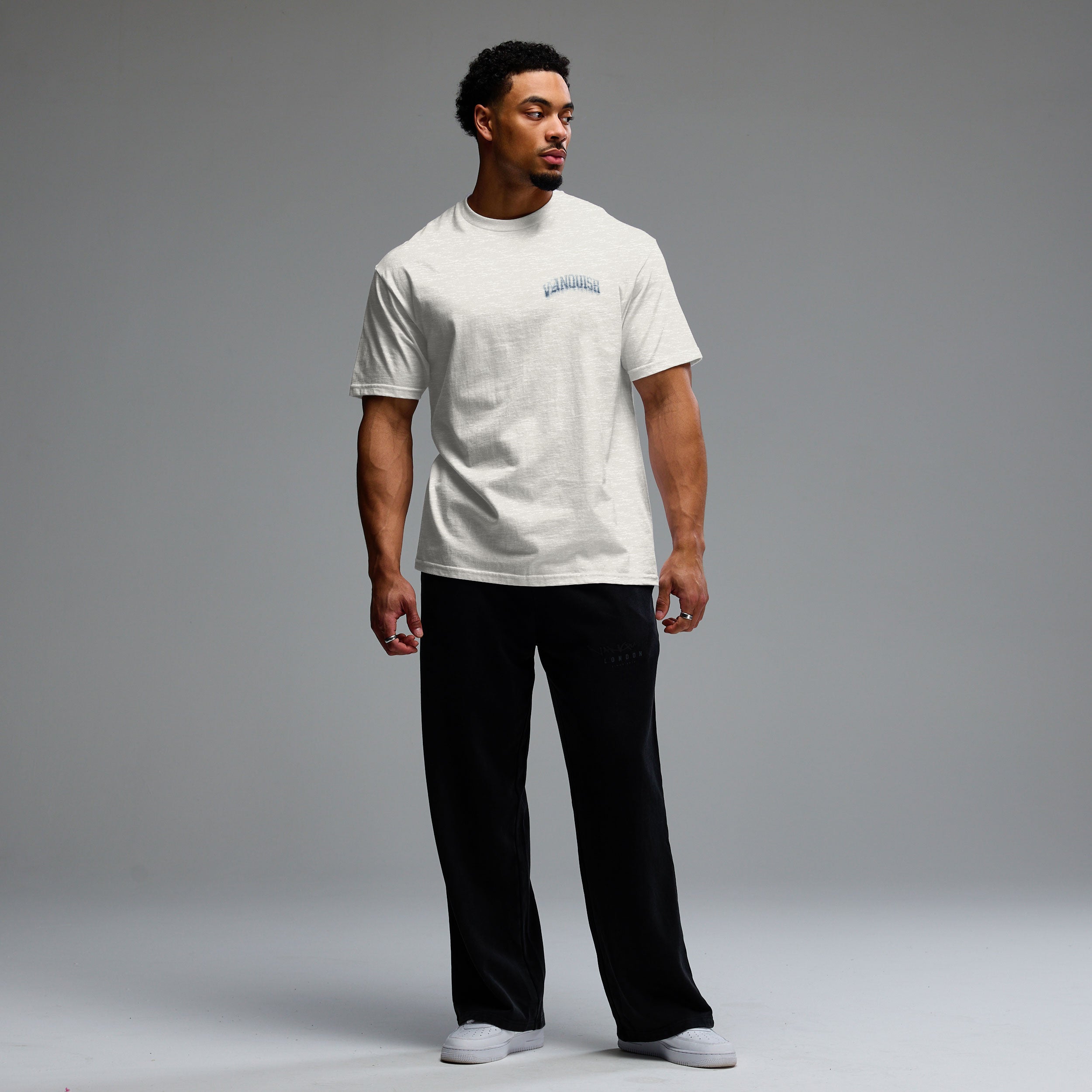 SLUB SANDSTORM ECRU OVERSIZED T SHIRT