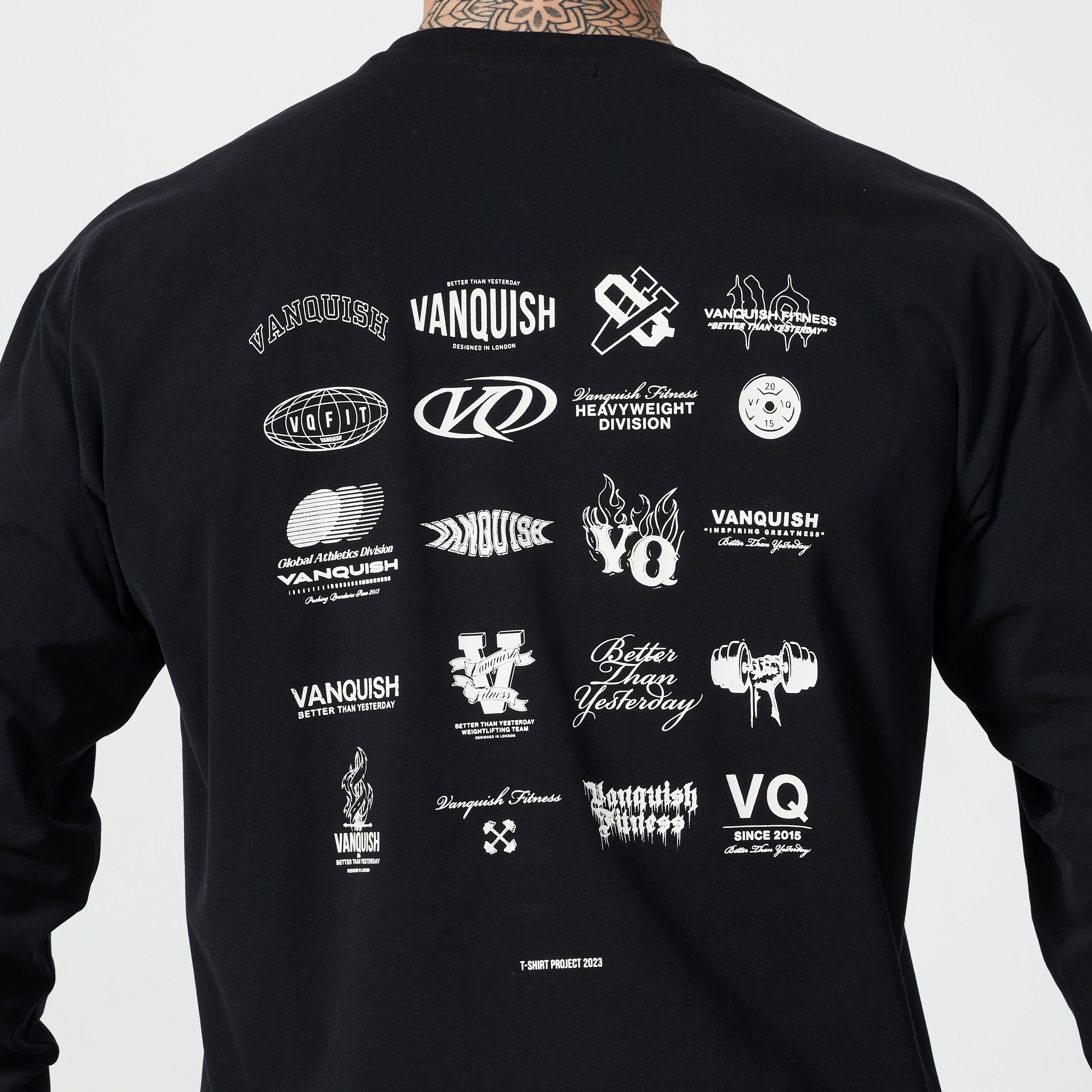 Vanquish TSP Black 2023 Collective Long Sleeve Oversized T Shirt