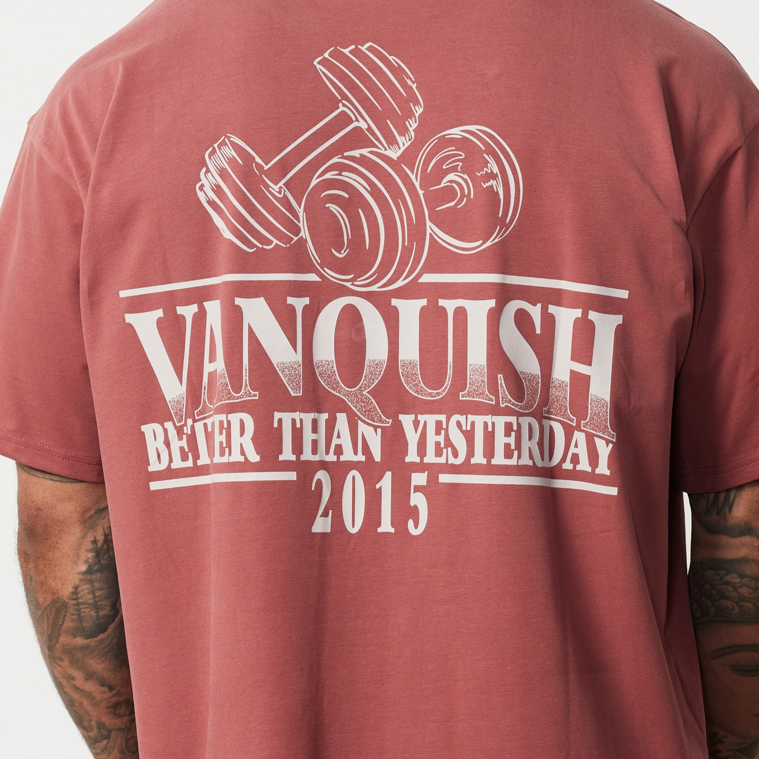 Vanquish TSP Chalk Red Western Oversized T Shirt