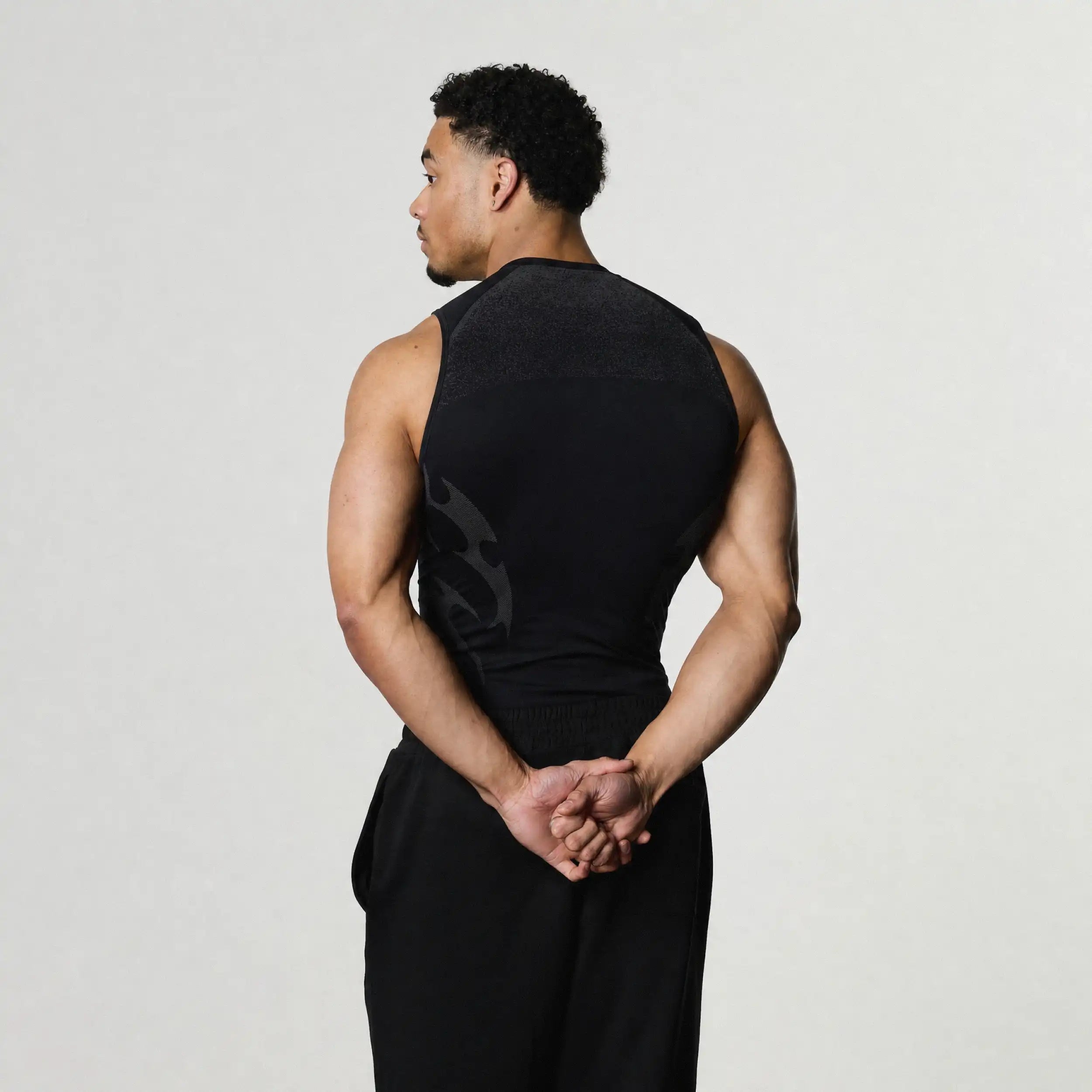 TRIBAL COMPRESSION BLACK TANK