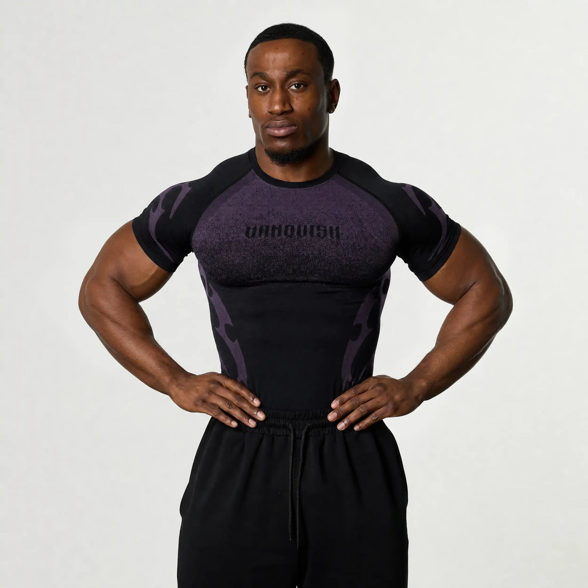 TRIBAL COMPRESSION MULBERRY SHORT SLEEVE T SHIRT