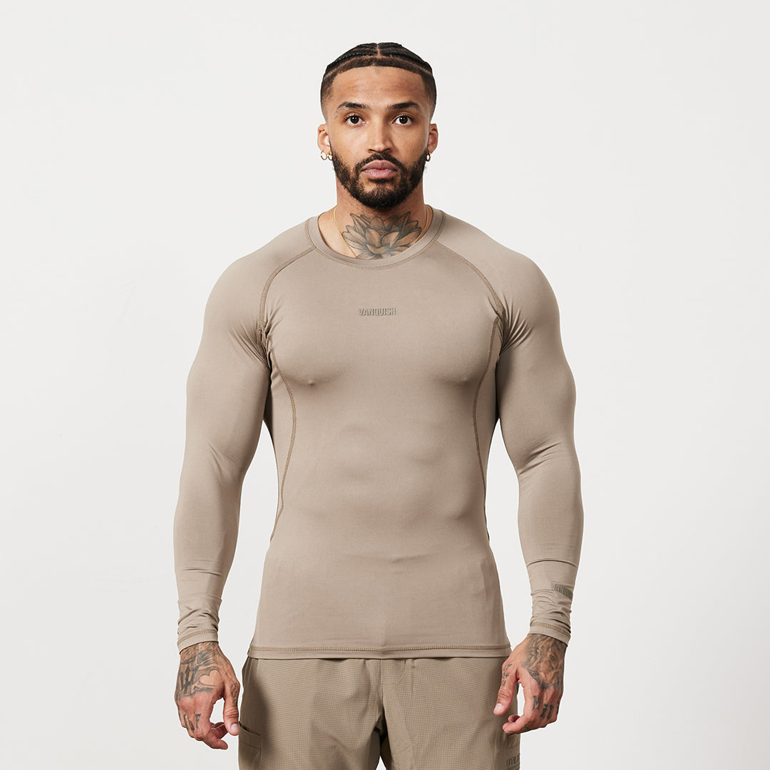 Vanquish Utility Stone Langarm-Basisschichtoberteil
