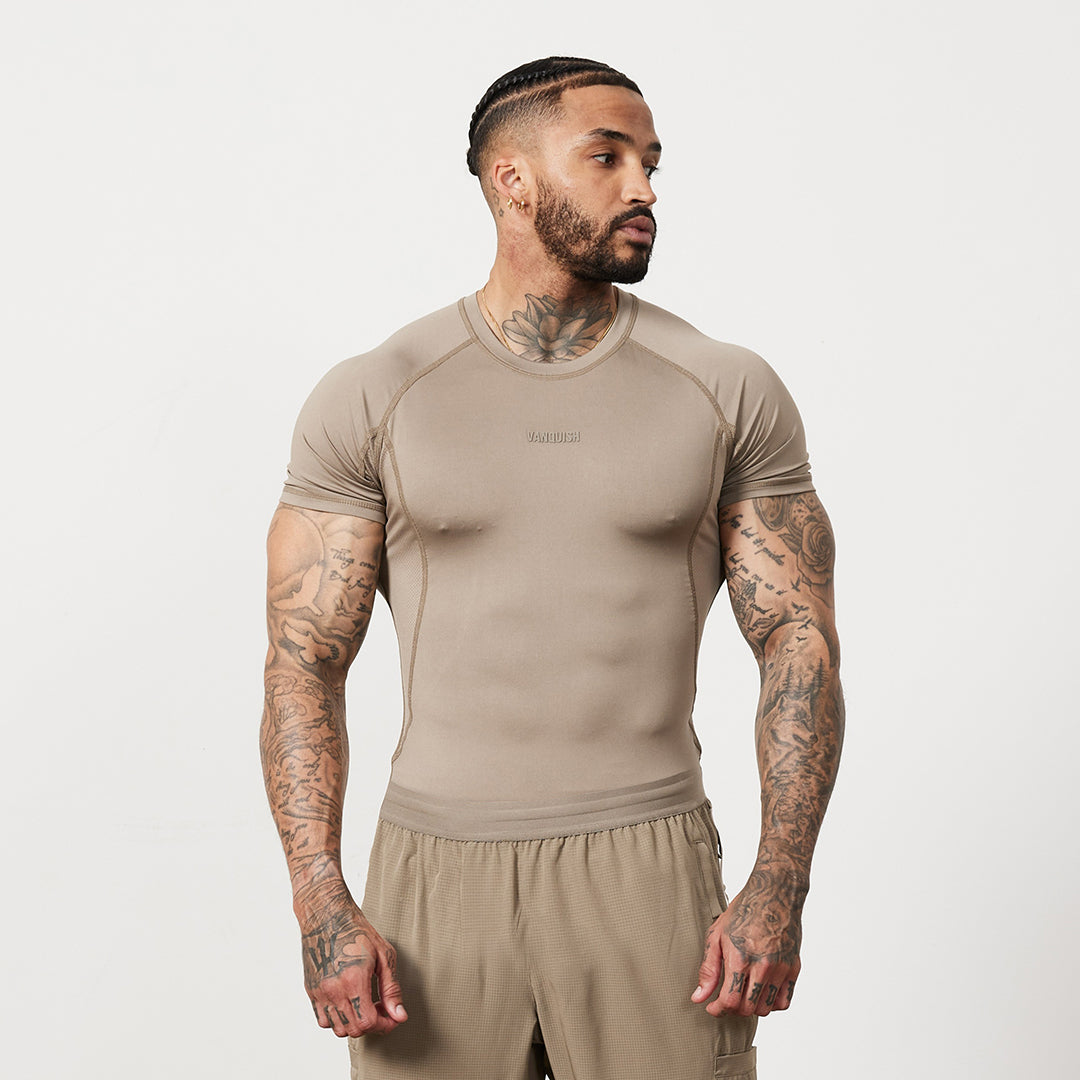 Vanquish Utility Stone Kurzärmliges Baselayer-Oberteil