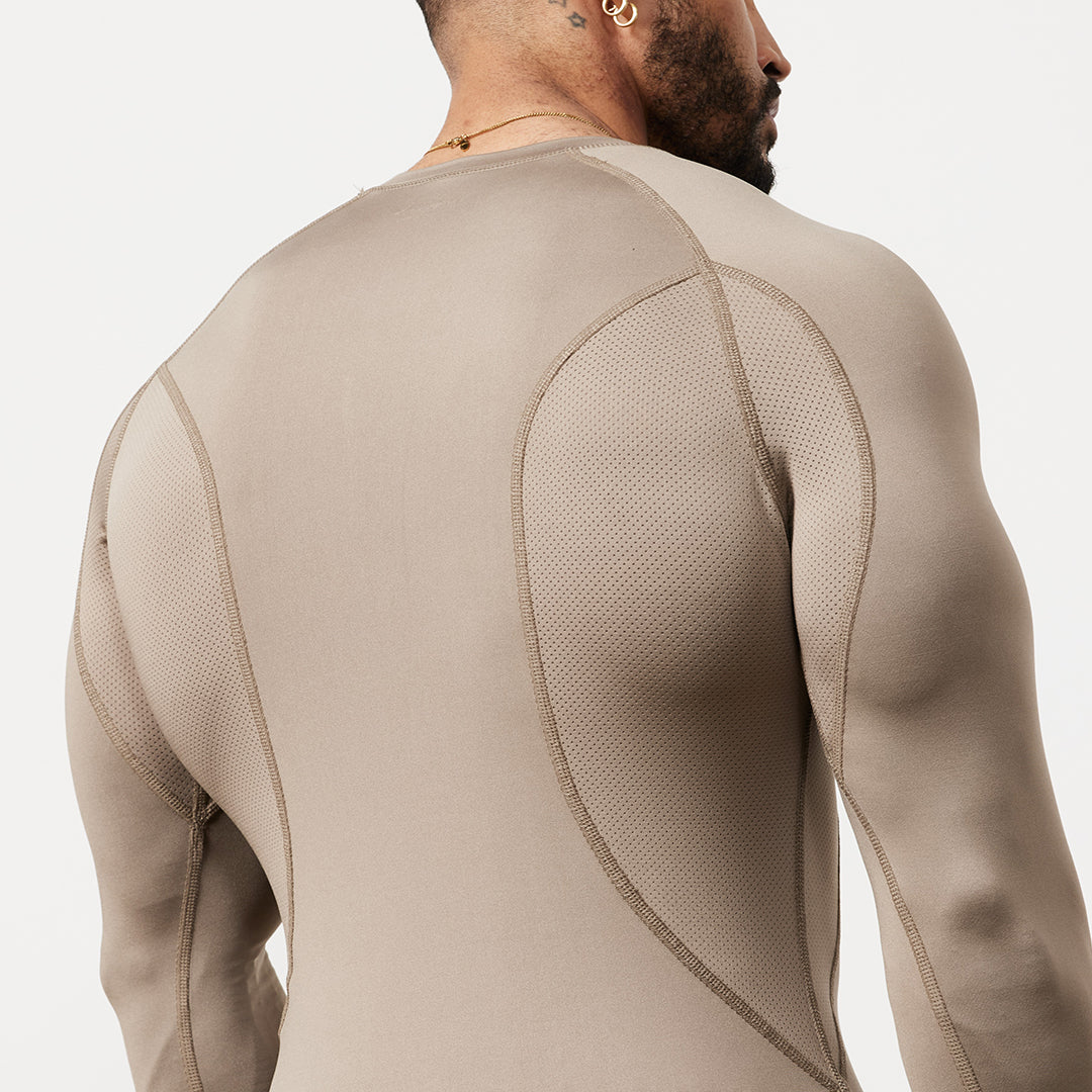 Vanquish Utility Stone Langarm-Basisschichtoberteil