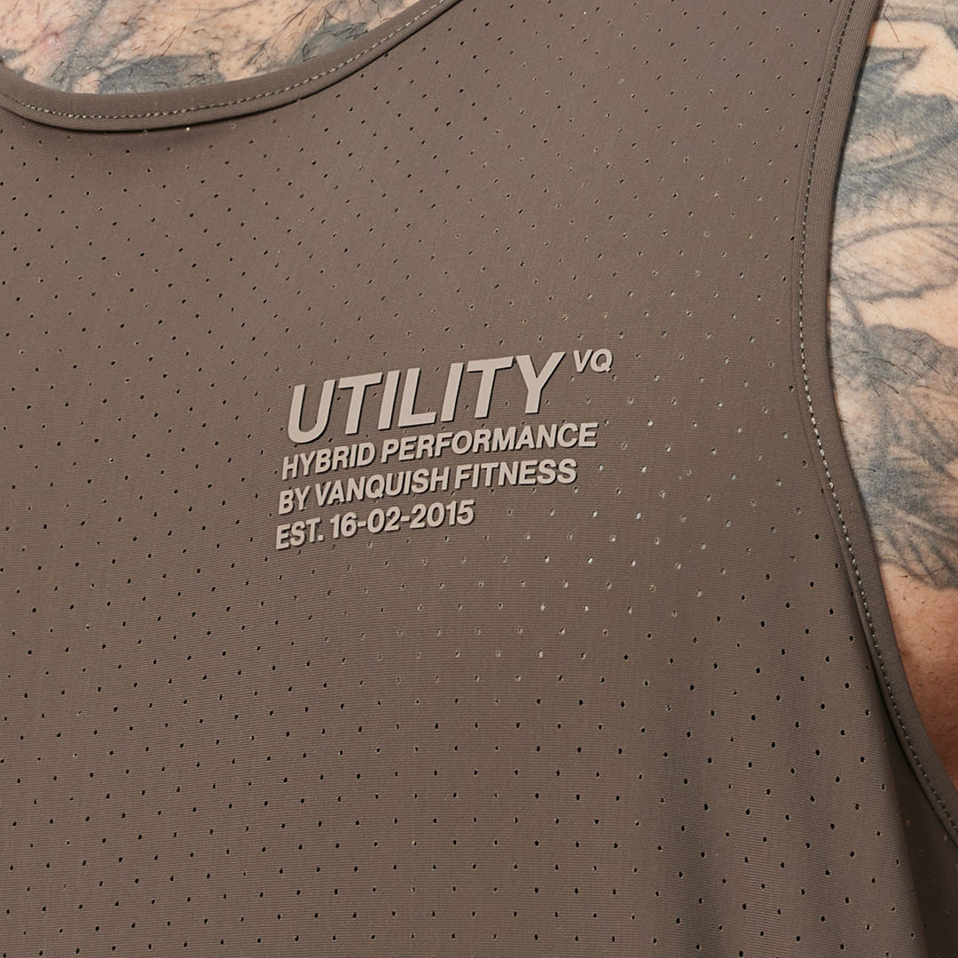 Vanquish Utility Brown Performance Tank