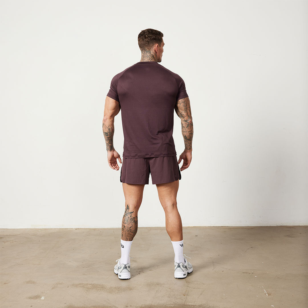 Vanquish Utility Plum Performance Shorts