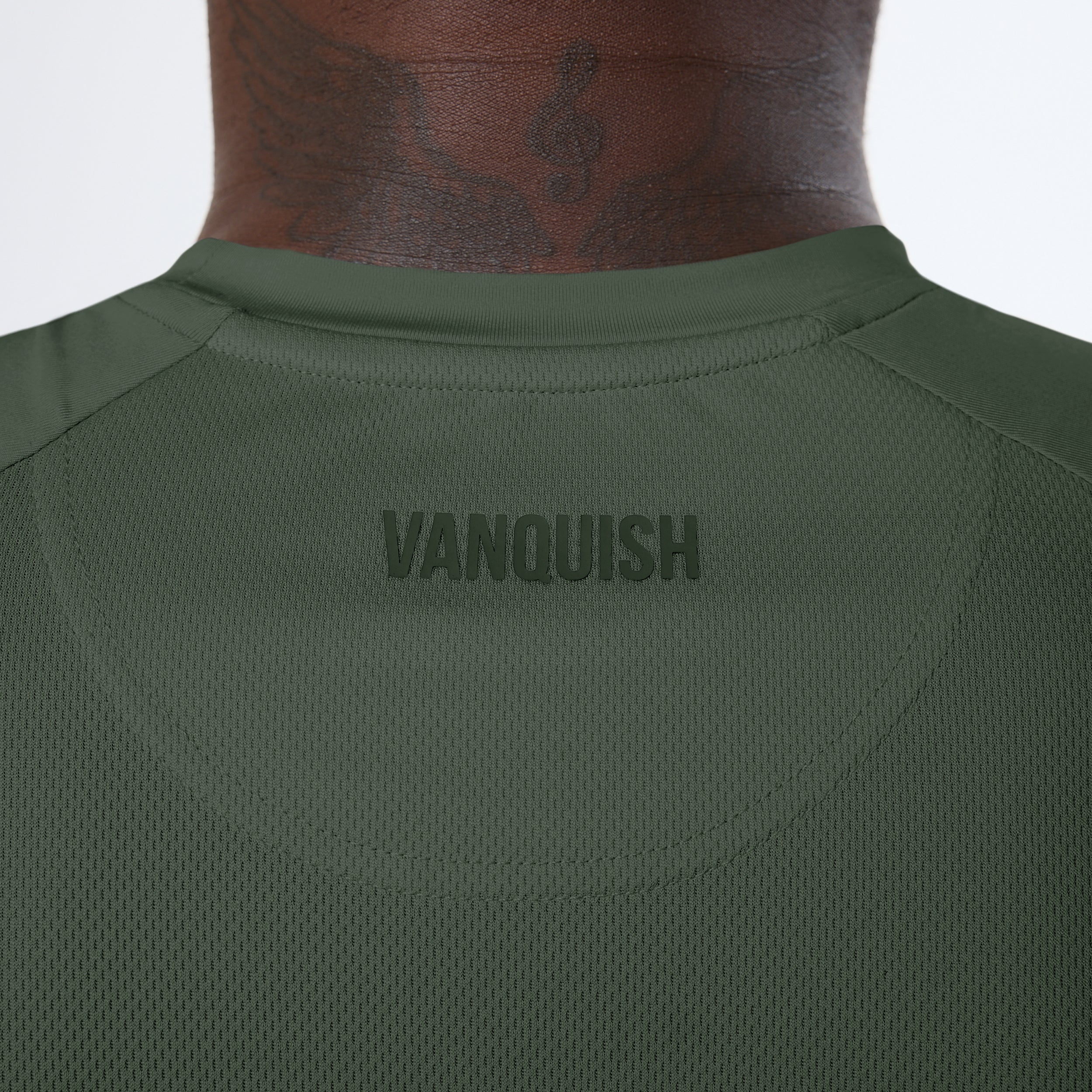 Vanquish Essential Forest Green Performance Oversized T Shirt