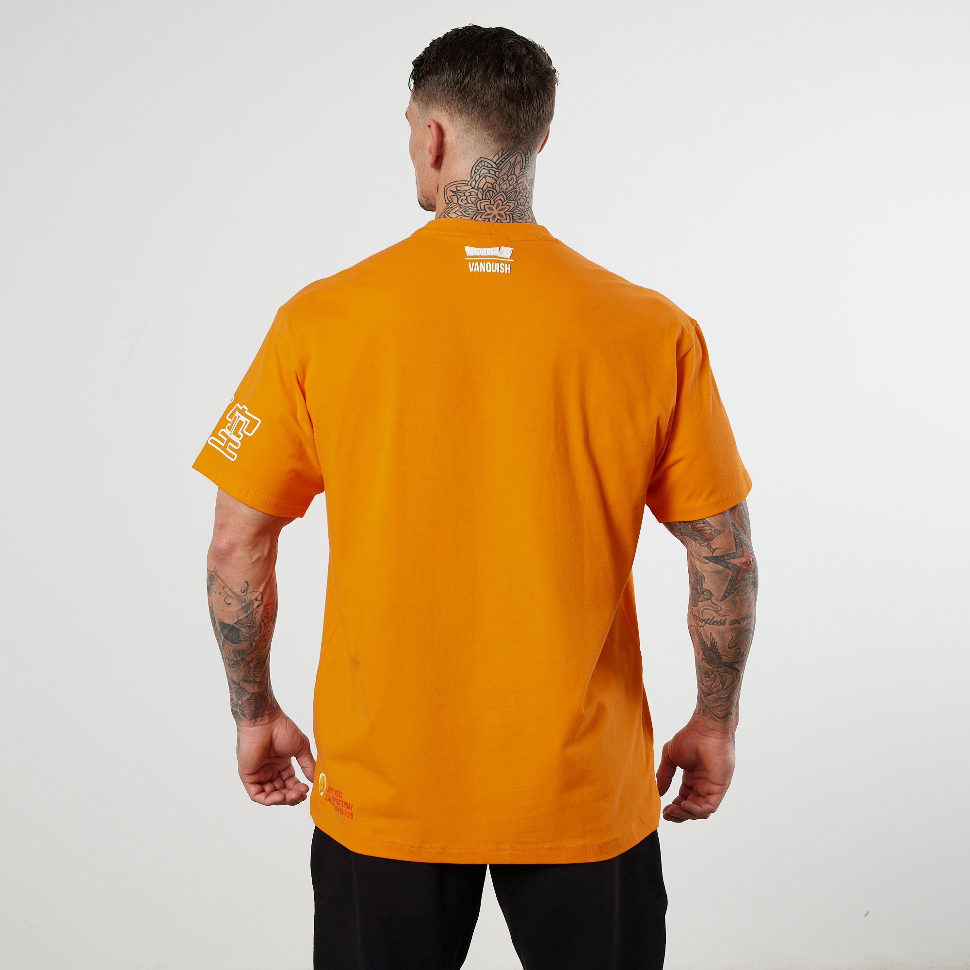 Vanquish DBZ CS Goku Orange Oversized T Shirt