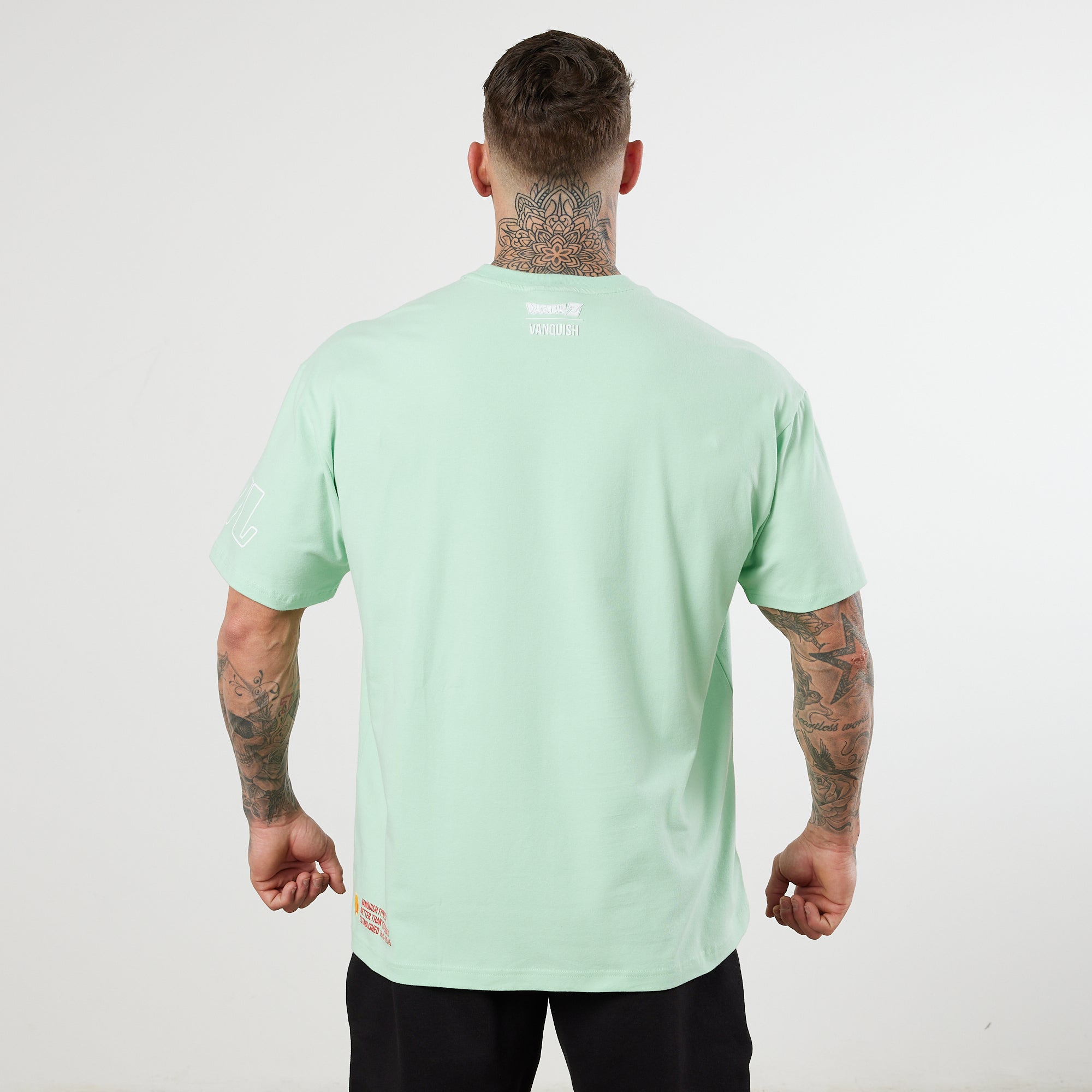 Vanquish DBZ CS Cell Pastel Green Oversized T Shirt