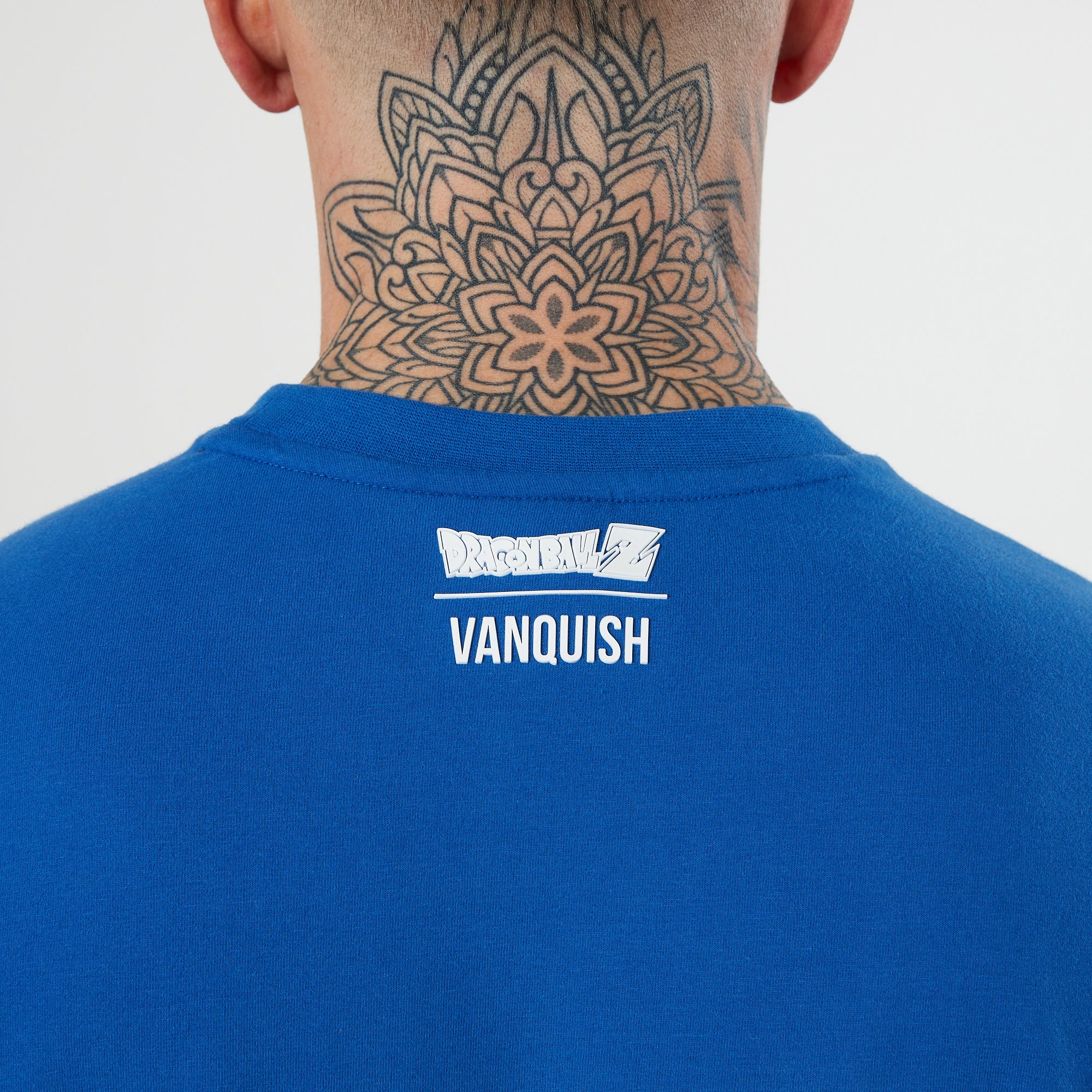 Vanquish DBZ CS Vegeta Royal Blue Oversized T Shirt