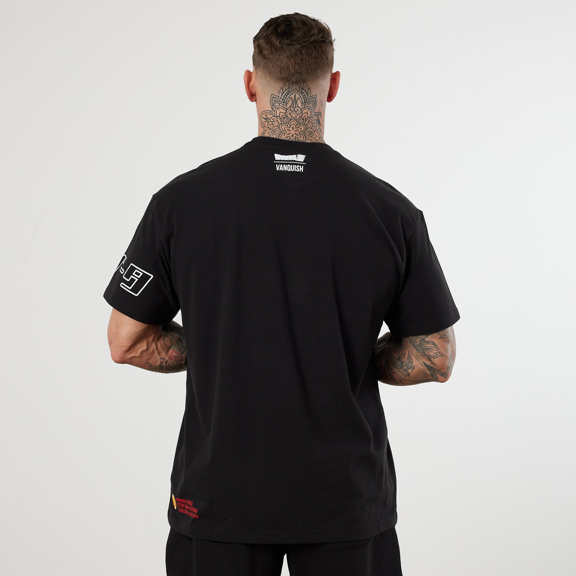 Vanquish DBZ CS Vegeta Black Oversized T Shirt