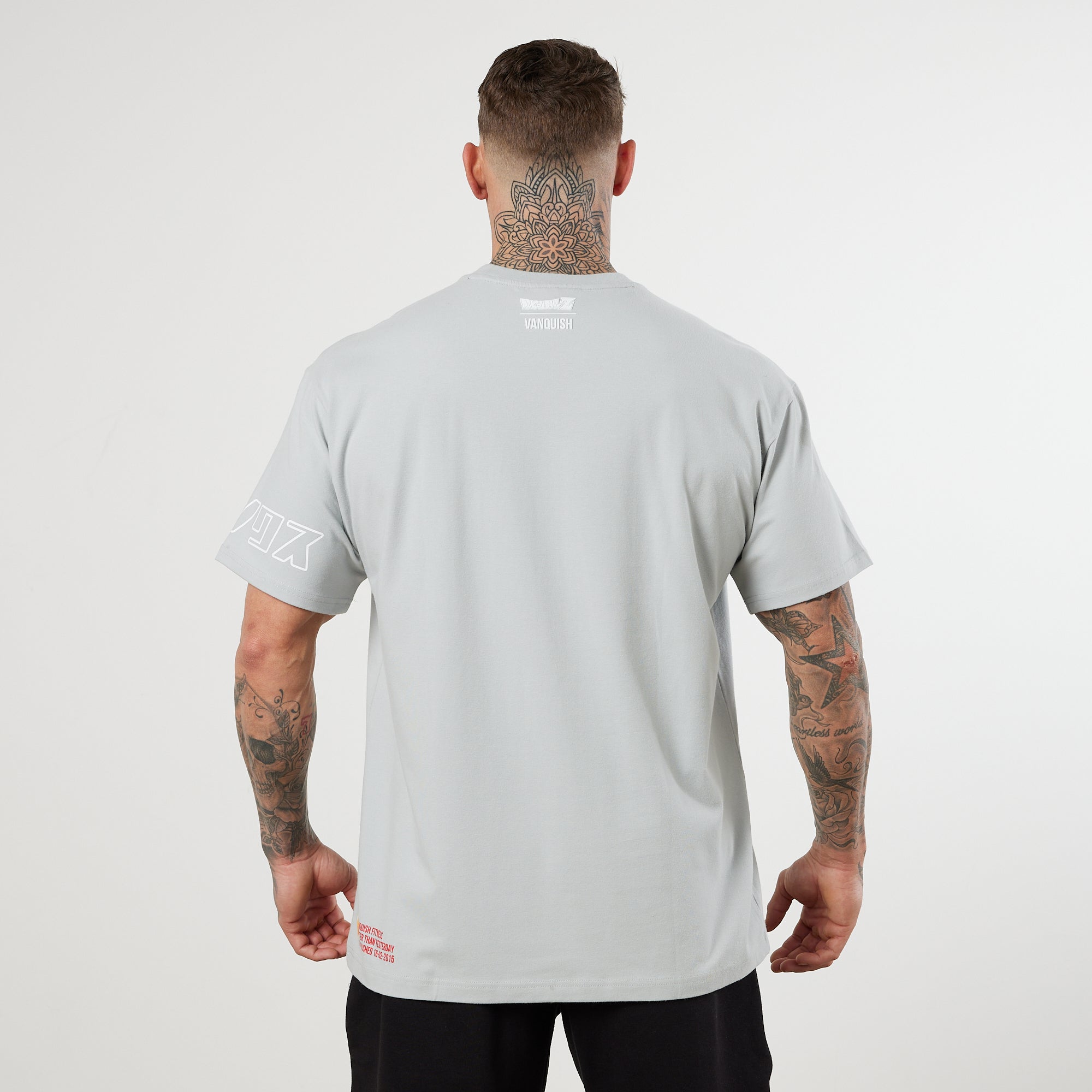 Vanquish DBZ CS Trunks Glacier Grey Oversized T Shirt