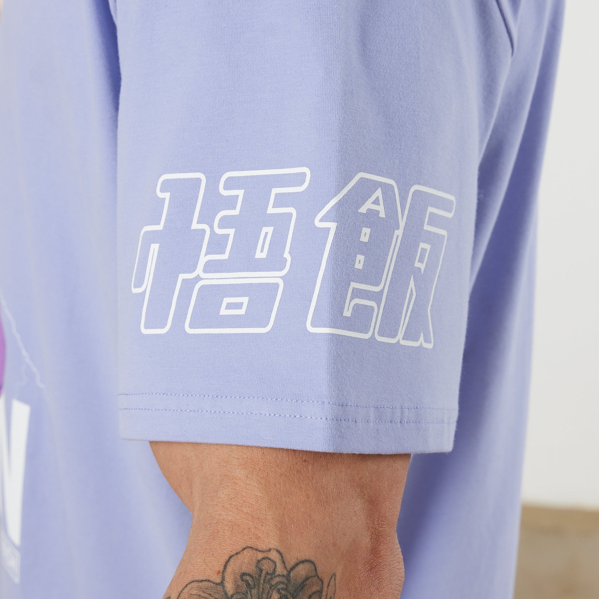 Vanquish DBZ CS Gohan Lilac Oversized T Shirt