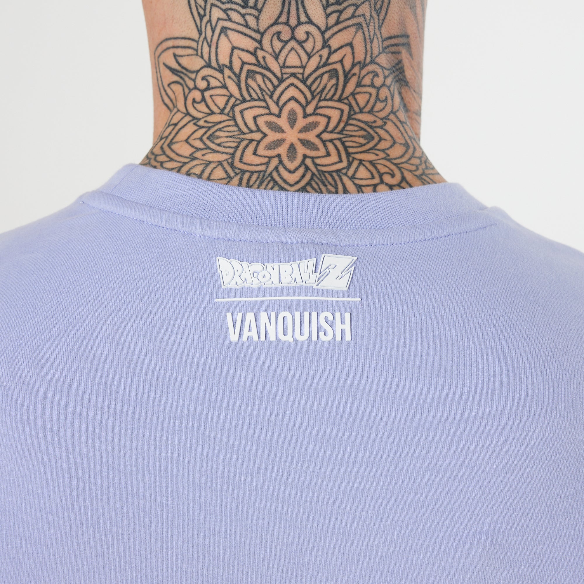 Vanquish DBZ CS Gohan Lilac Oversized T Shirt