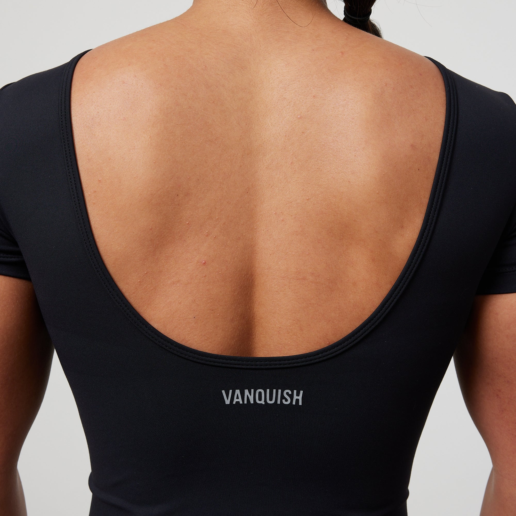 Vanquish Enhance Black Midi Ballet Back T Shirt