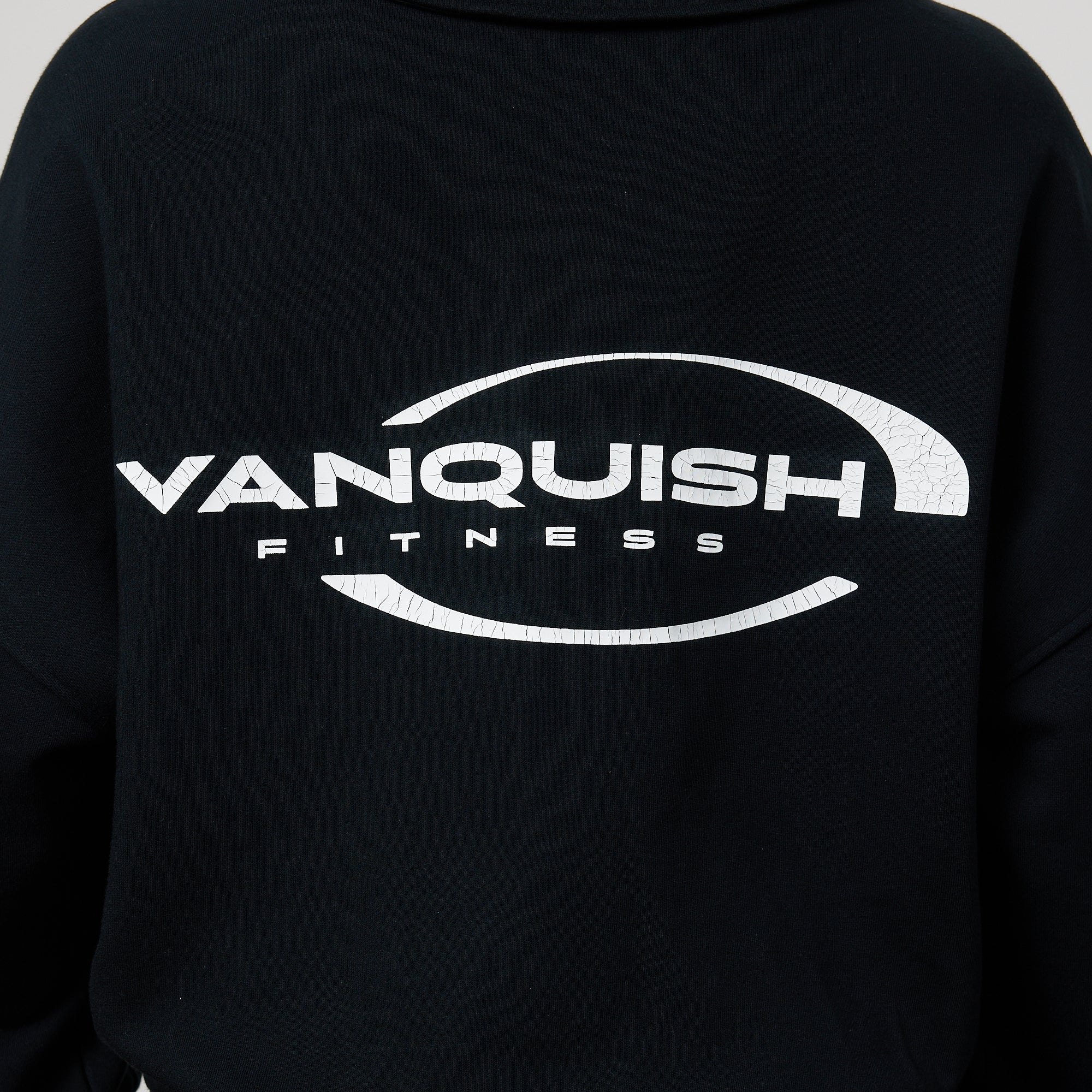 Vanquish Enhance Black Collar Sweatshirt