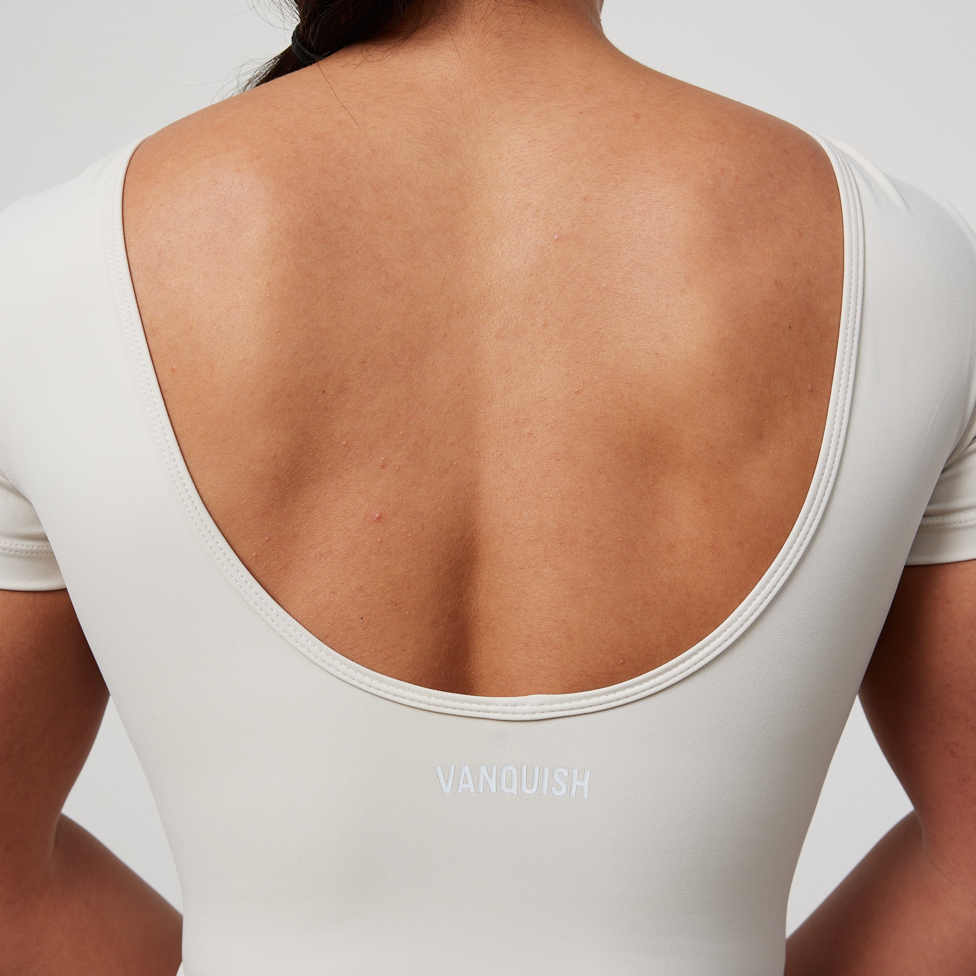 Vanquish Enhance Nude Midi Ballet Back T Shirt