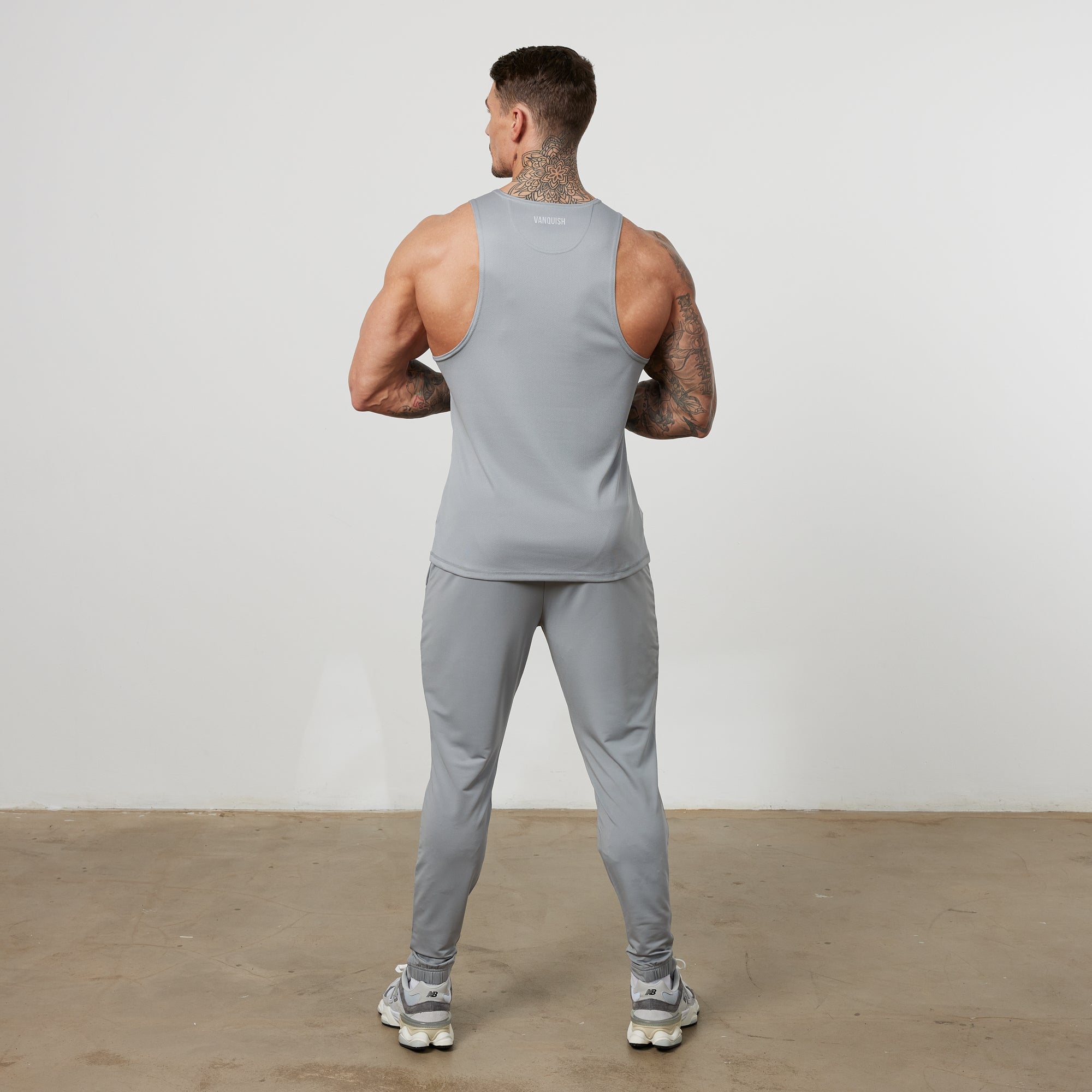 Vanquish Essential Steel Grey Performance Sweatpants