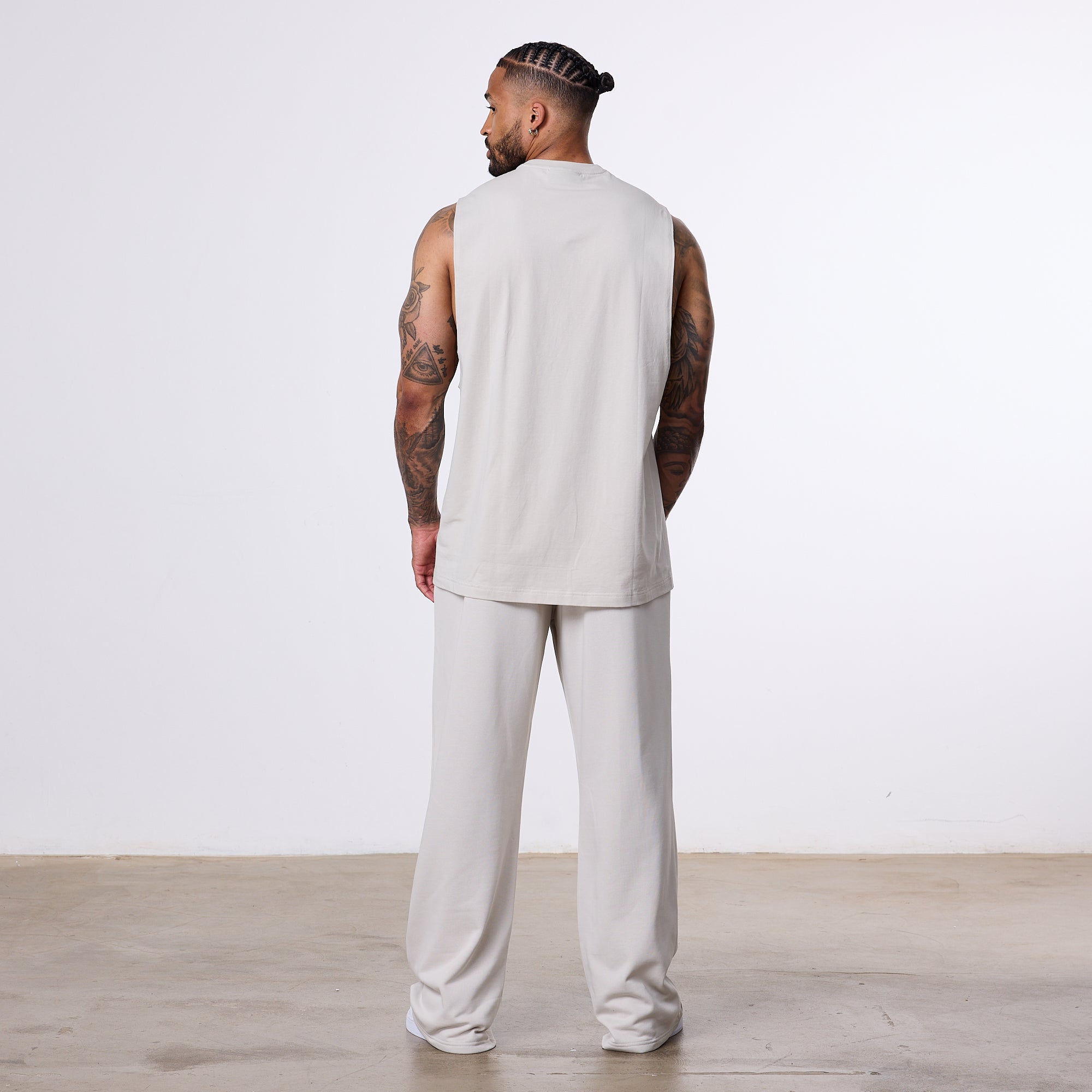 Vanquish Essential V2 Stone Straight Leg Sweatpants