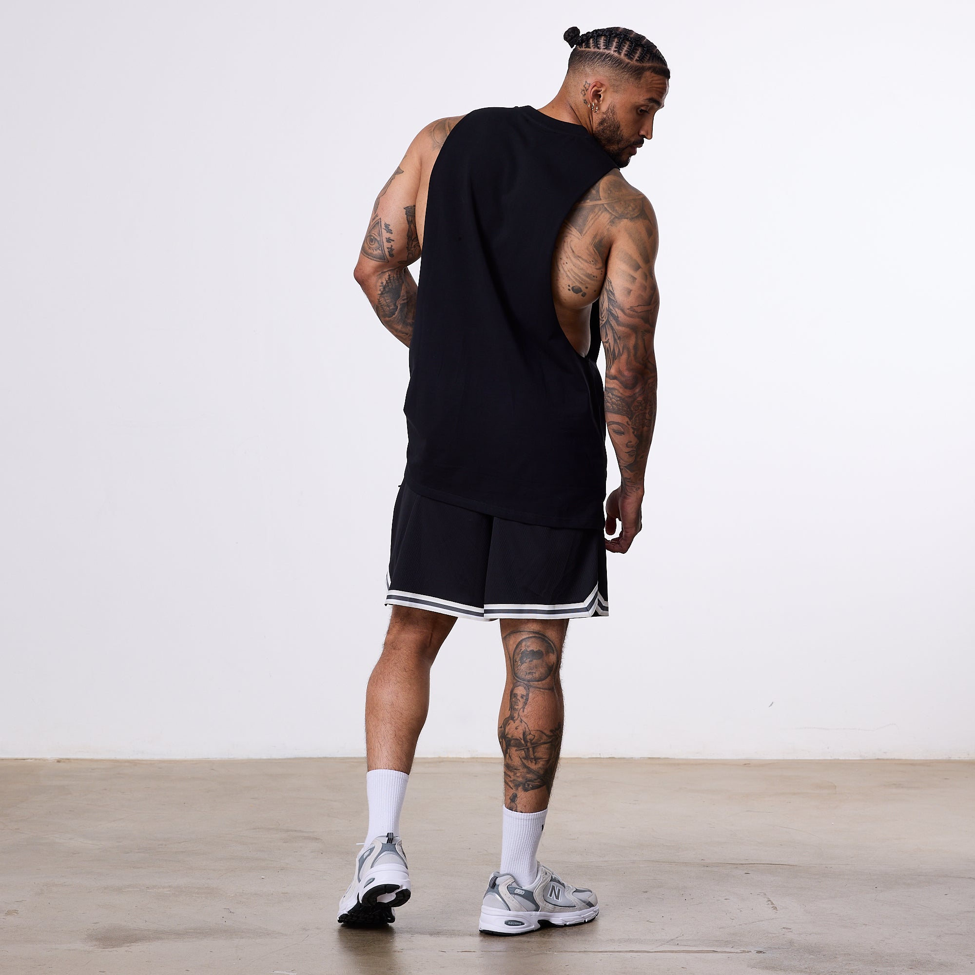 Vanquish Better Than Yesterday Black Sleeveless TShirt