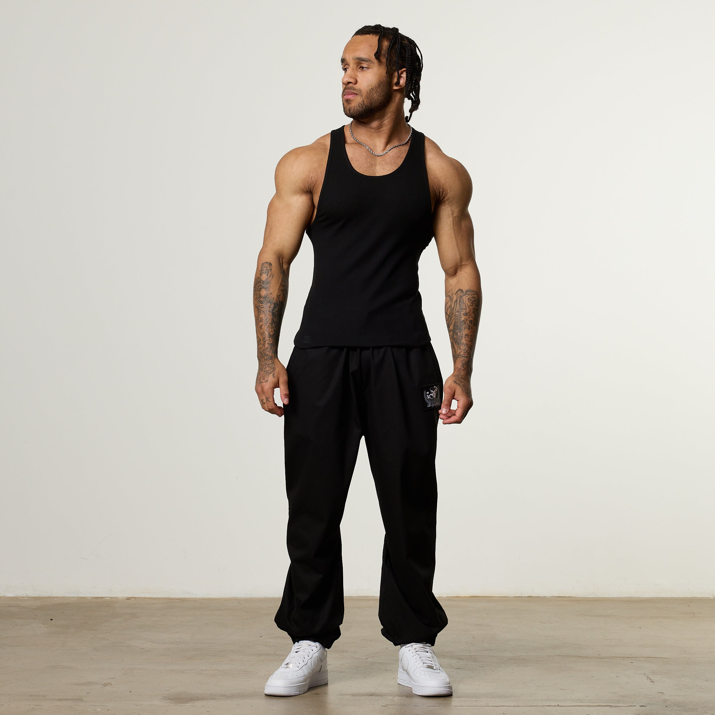 Vanquish Bodybuilding Black Lifting Pants