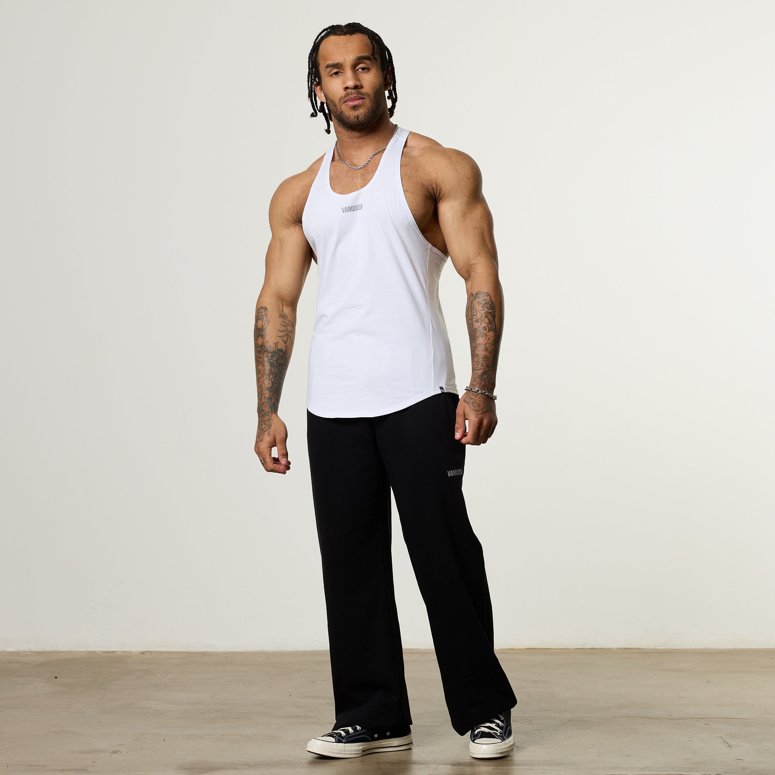 Vanquish Essential V2 White Stringer Vest