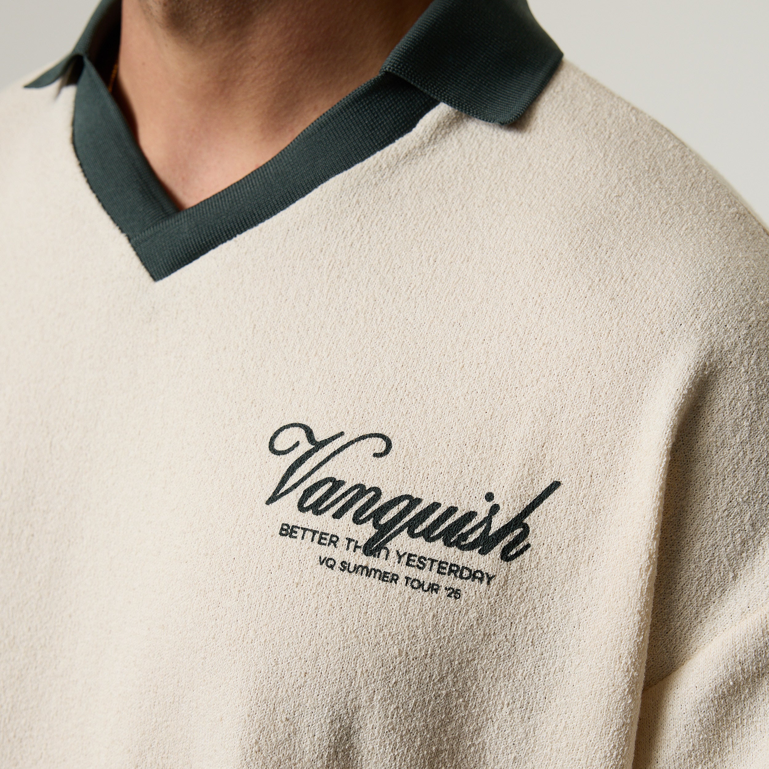 Vanquish Off Season Light Beige Textured Jersey