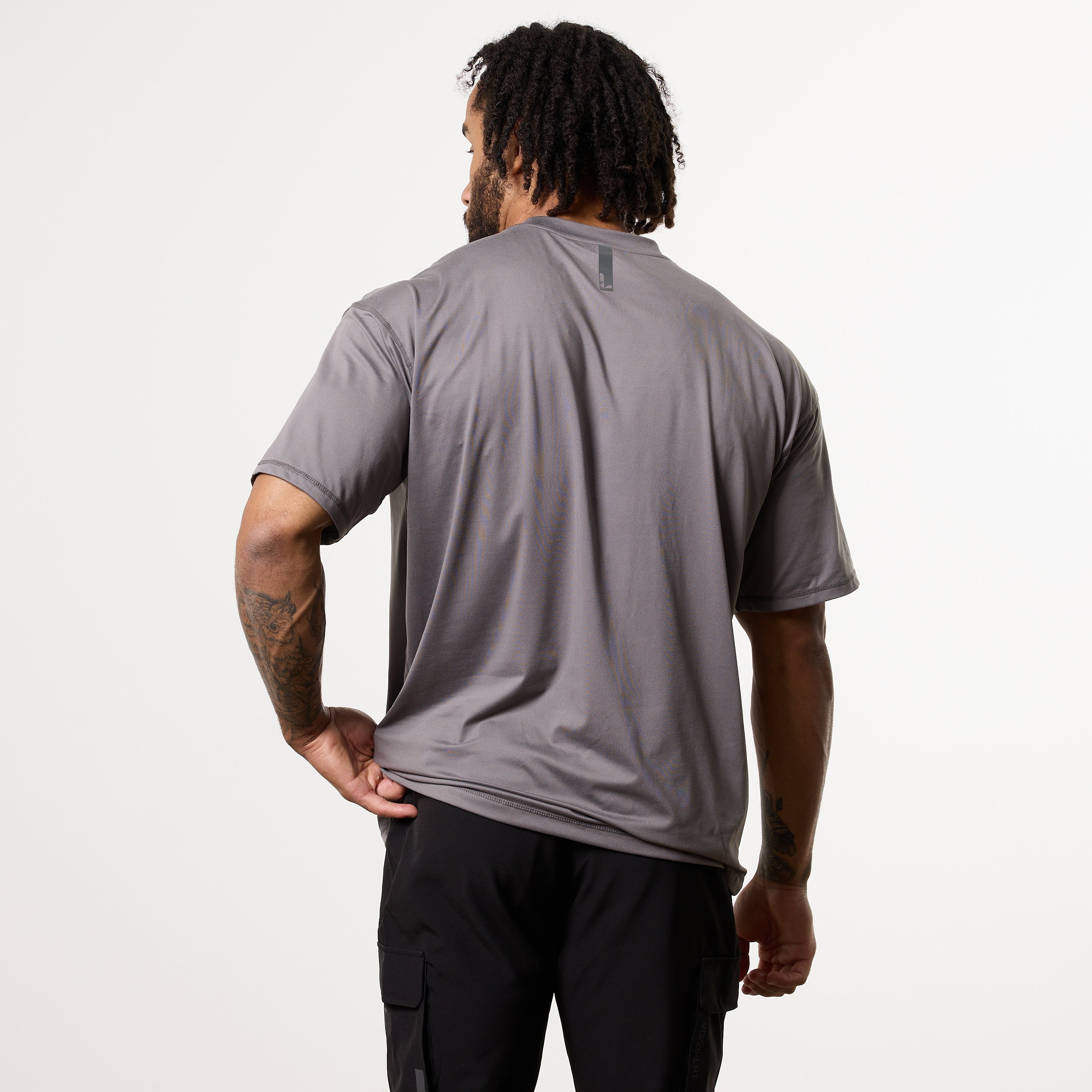 LRT Grey Performance Oversized T Shirt