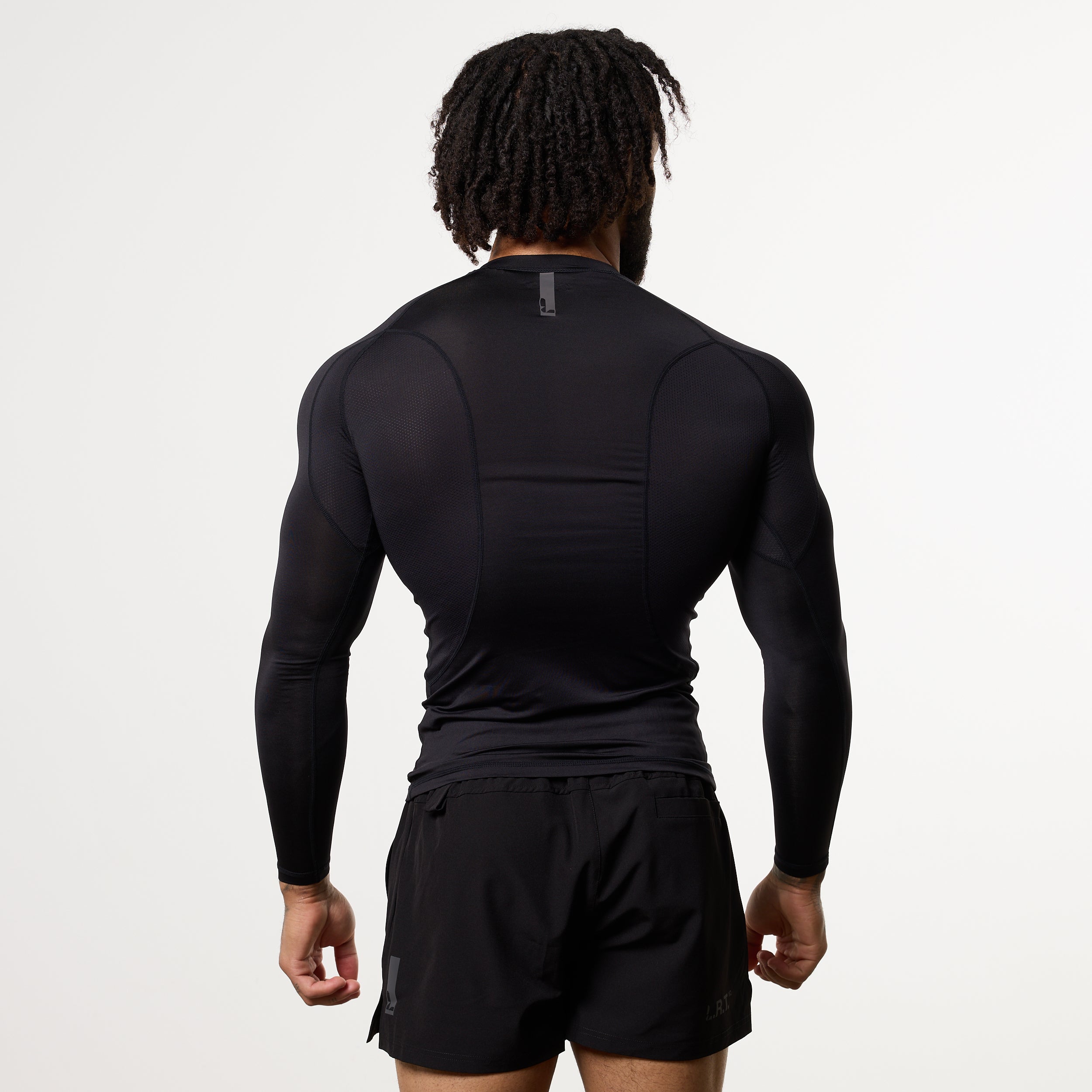 LRT Black Performance Long Sleeve Base Layer Top