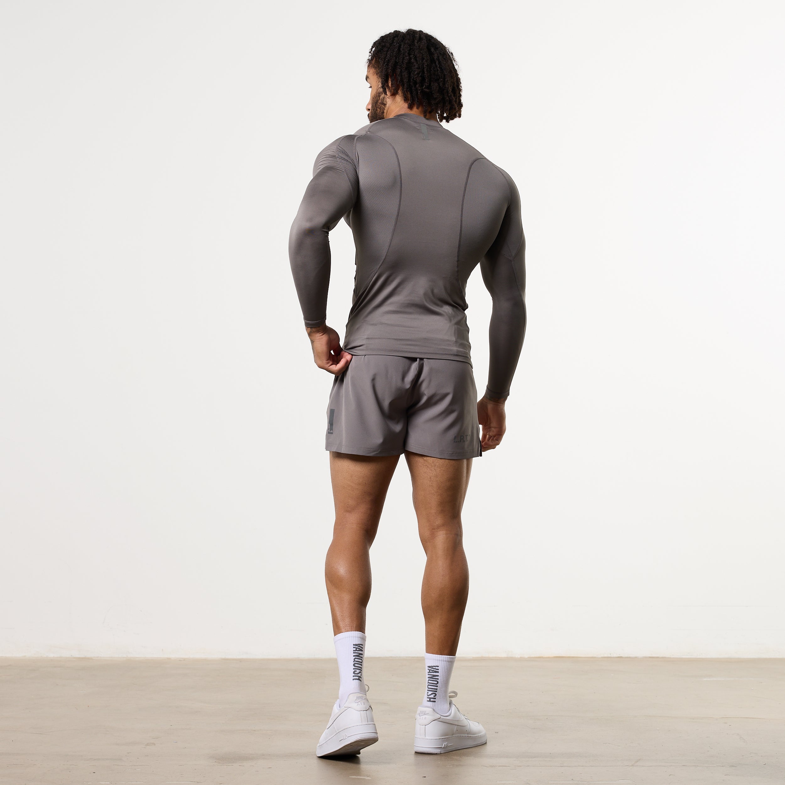 LRT Grey Performance 4"Shorts