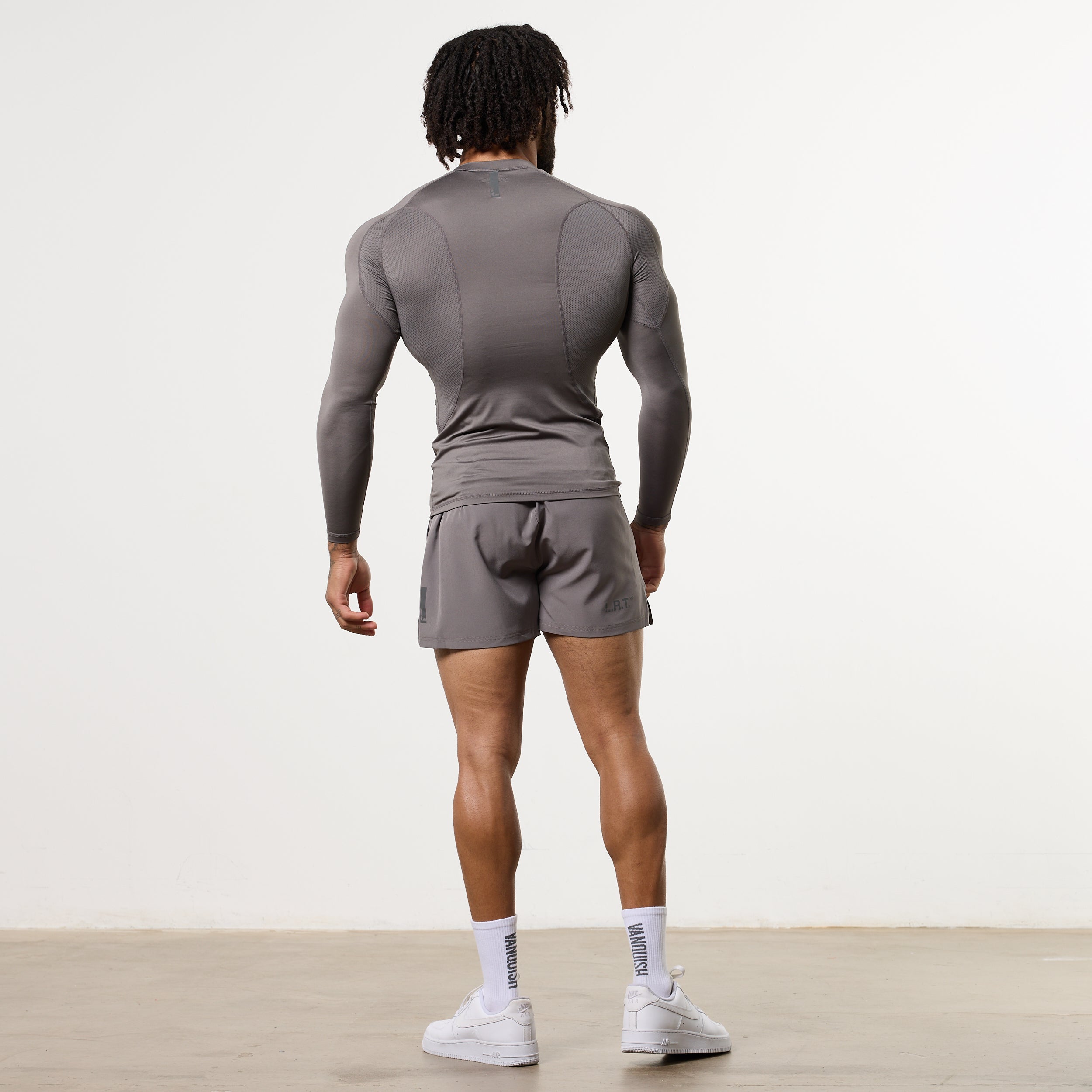 LRT Grey Performance Long Sleeve Base Layer Top