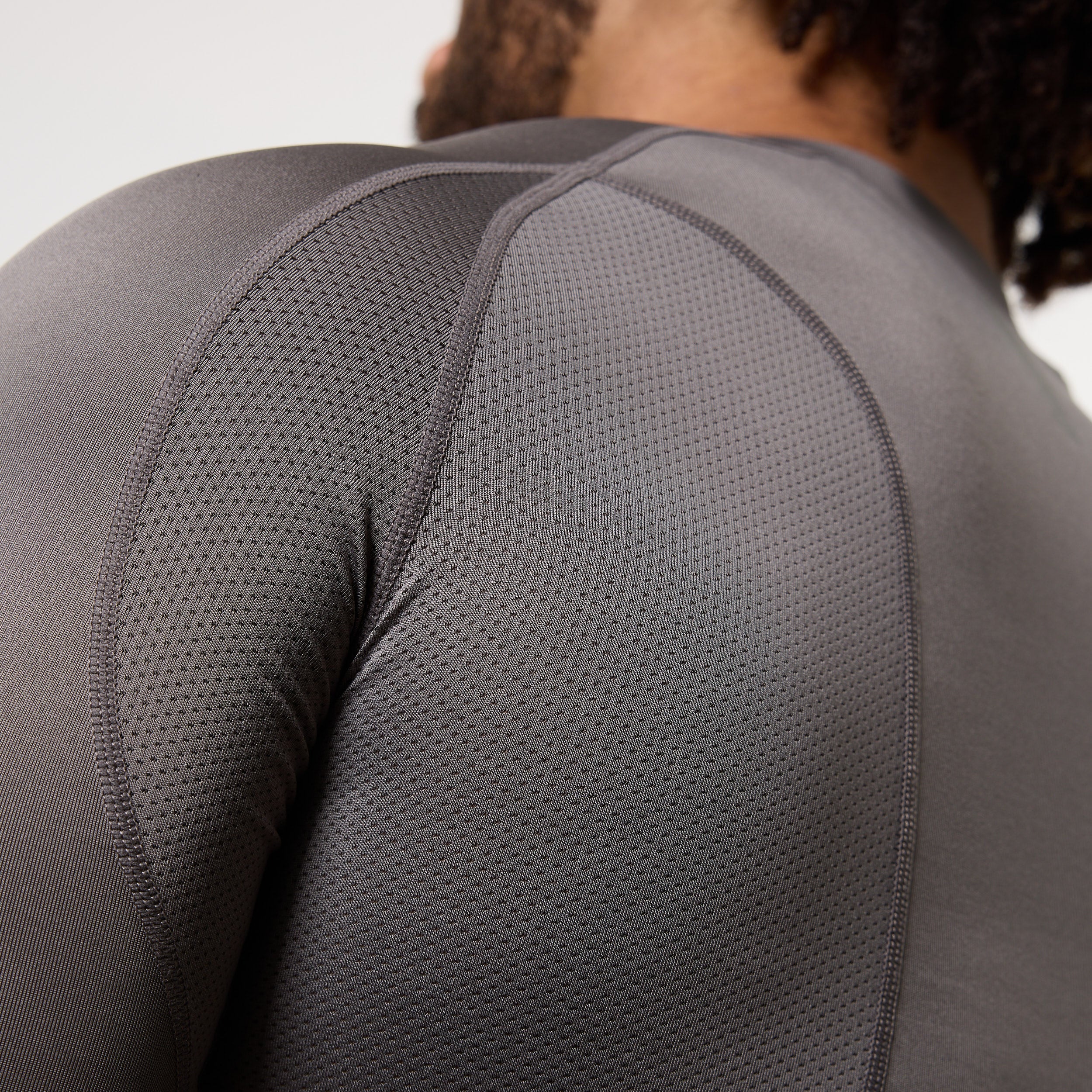 LRT Grey Performance Long Sleeve Base Layer Top