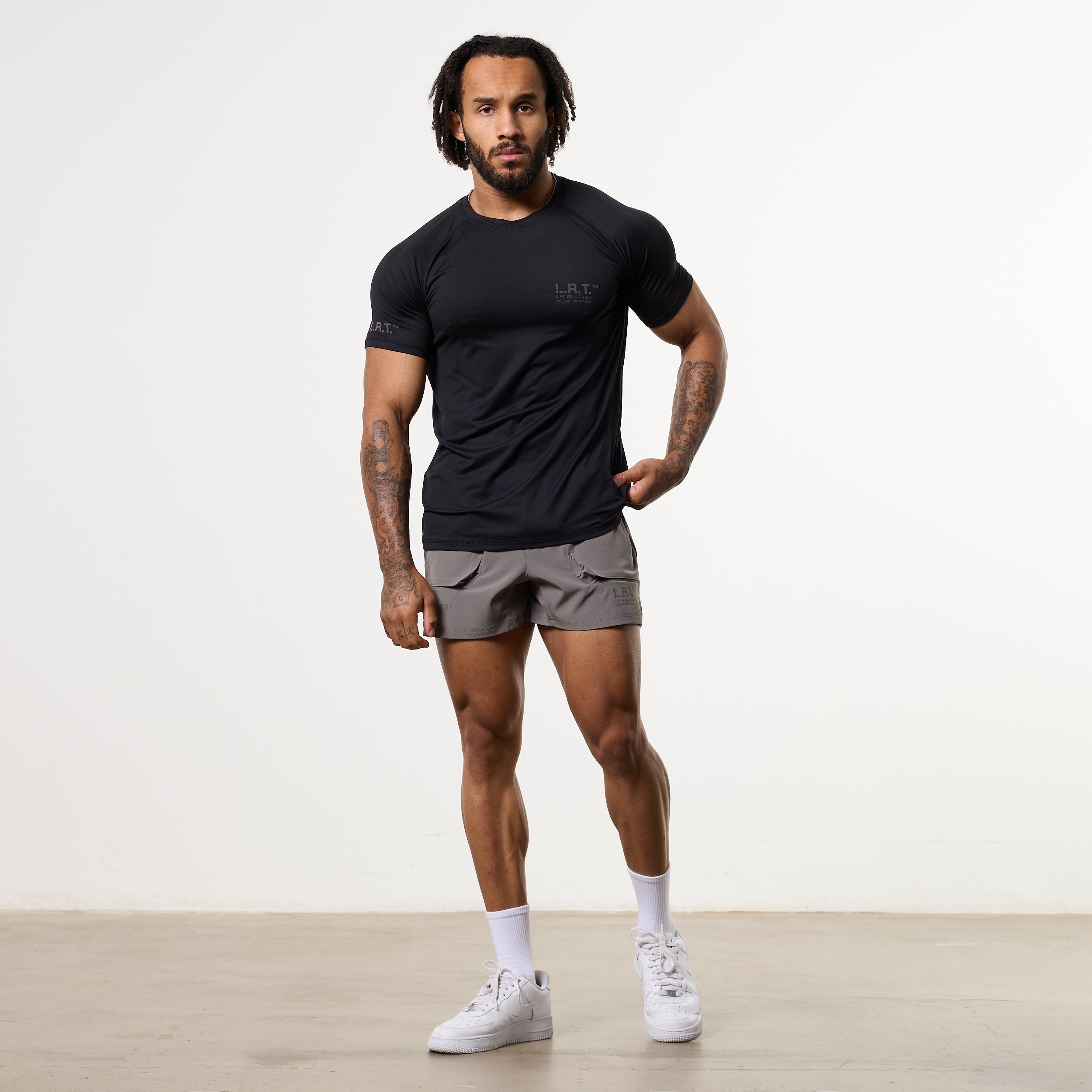 LRT Black Performance T Shirt