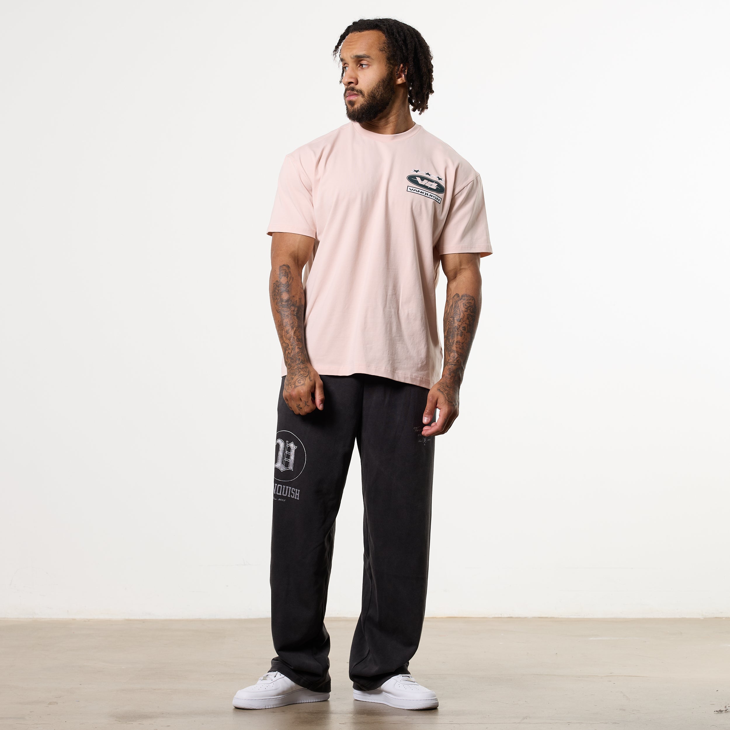 POWERLINE PINK OVERSIZED T-SHIRT