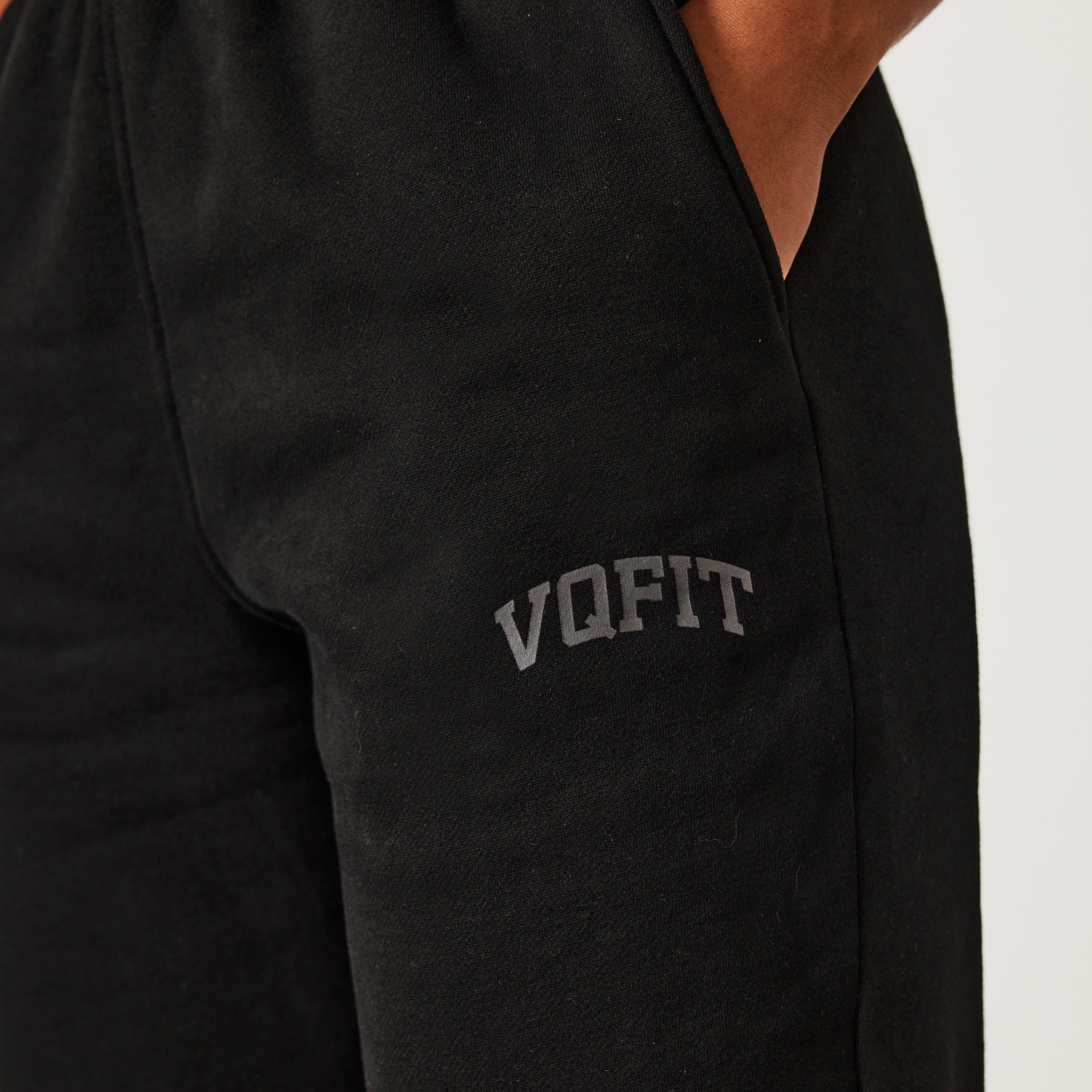 Vanquish Jet Black VQFIT Oversized Sweatpants