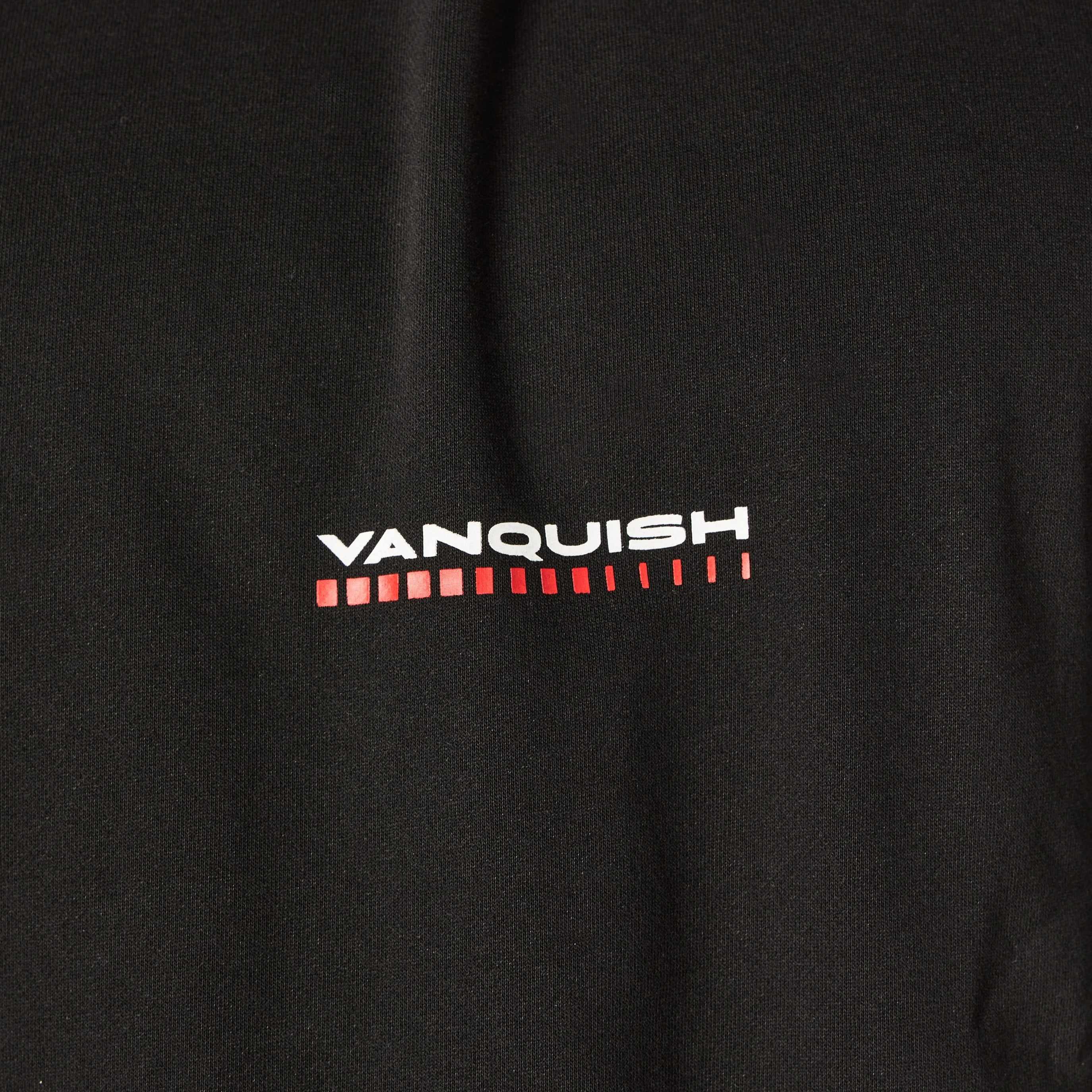 Vanquish Black Athletics Division Oversized Pullover Hoodie