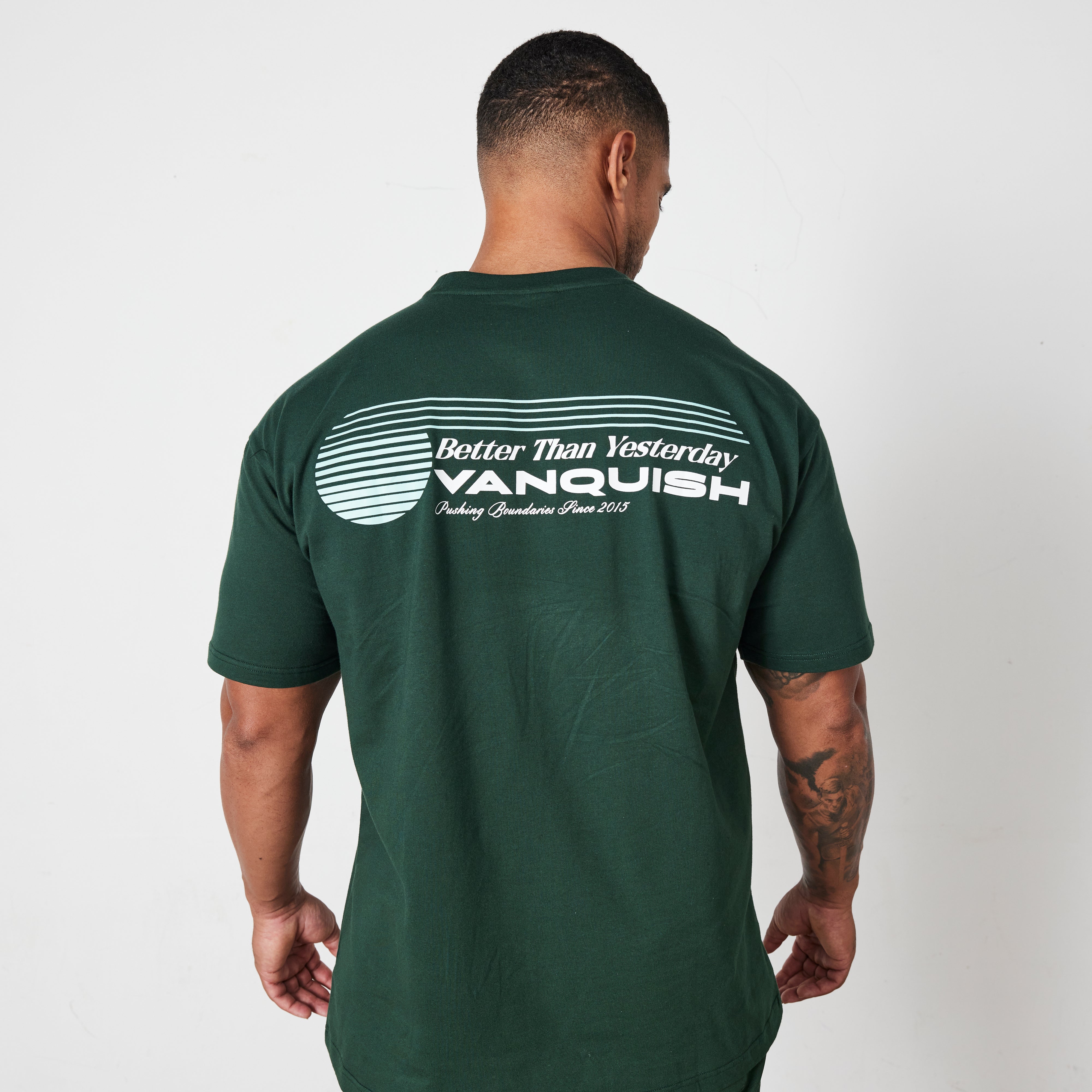 Vanquish Green Athletics Division Oversized T Shirt