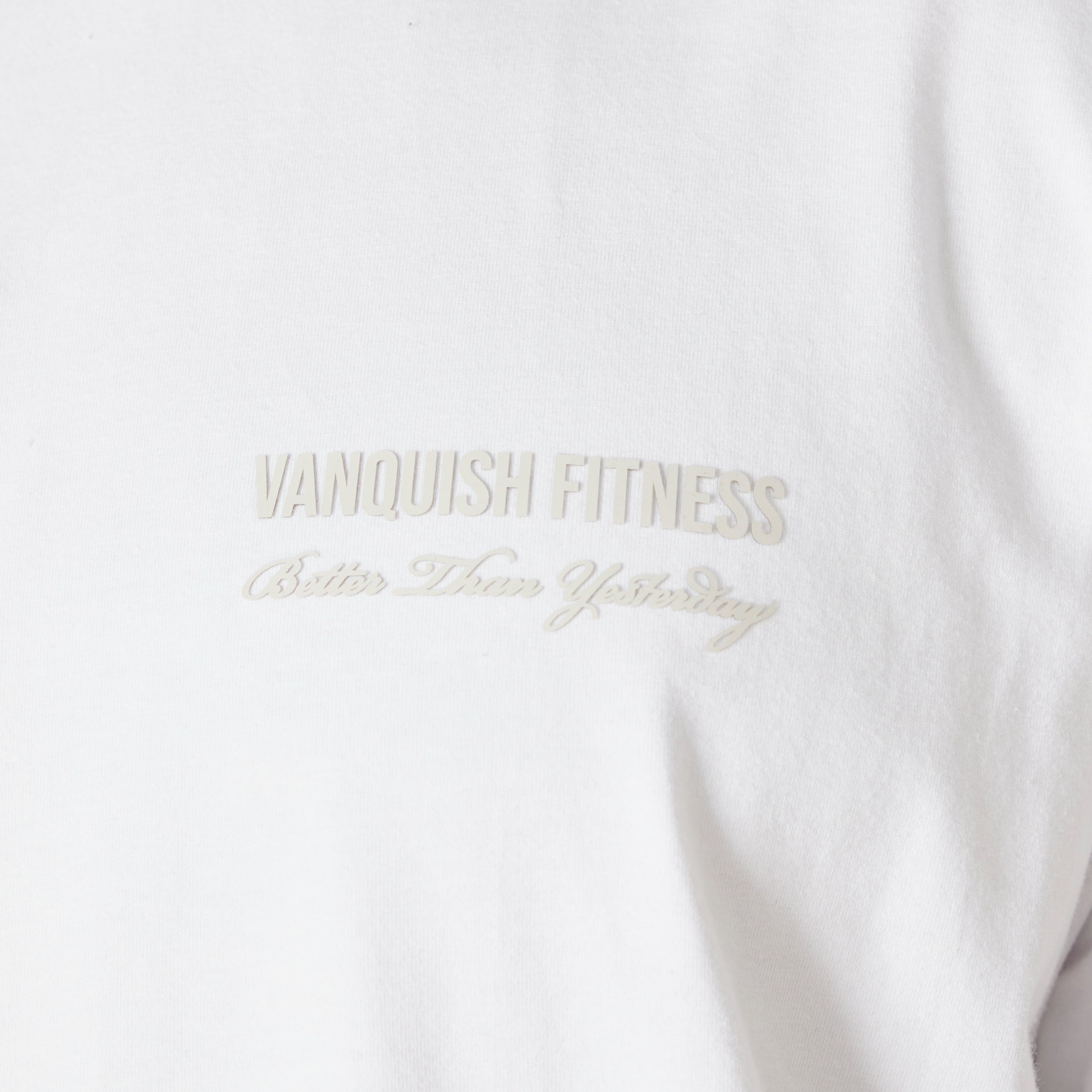 Vanquish White Signature Collection Oversized T Shirt
