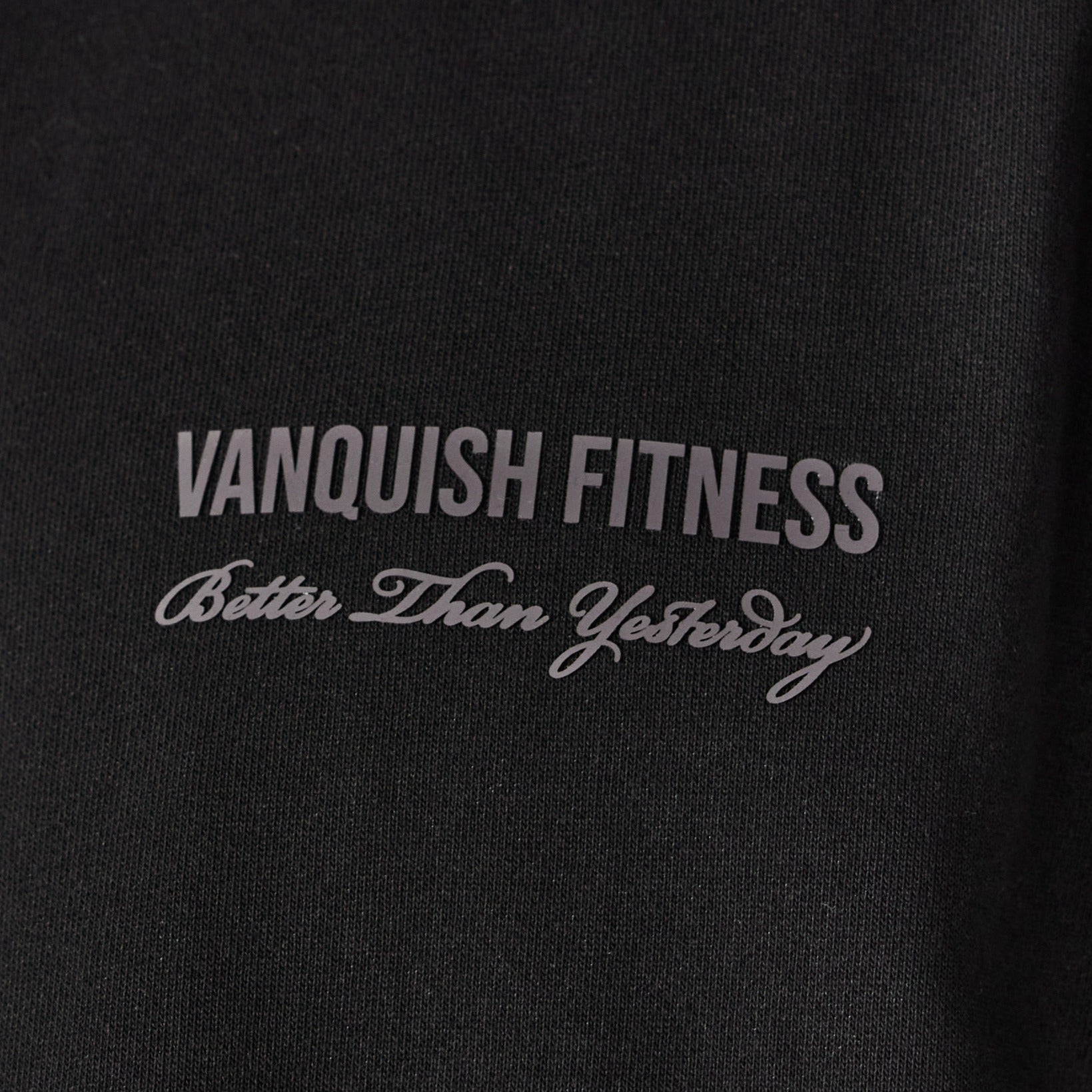 Vanquish Black Signature Collection Quarter Zip Sweater
