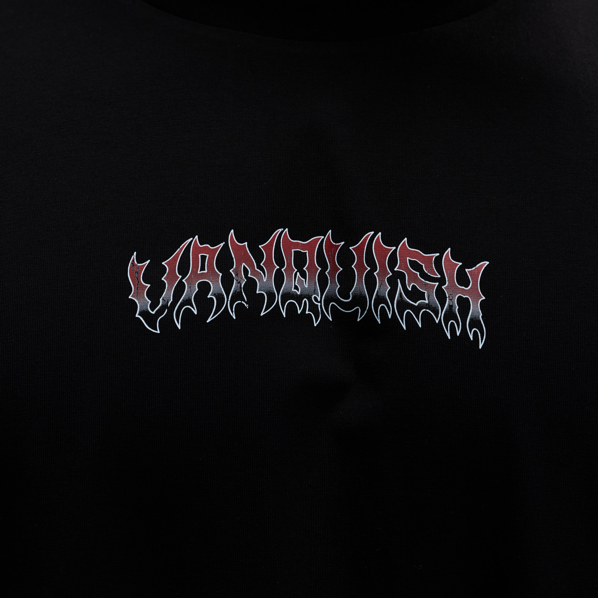 VQ x Baki: Black Oliva Boxy Oversized T Shirt