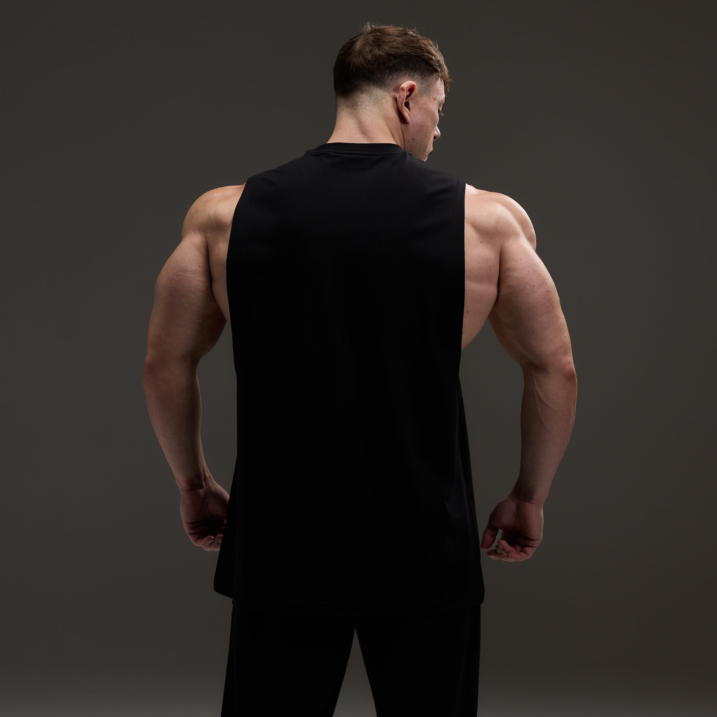 VQ x Baki: Black Baki Sleeveless T Shirt