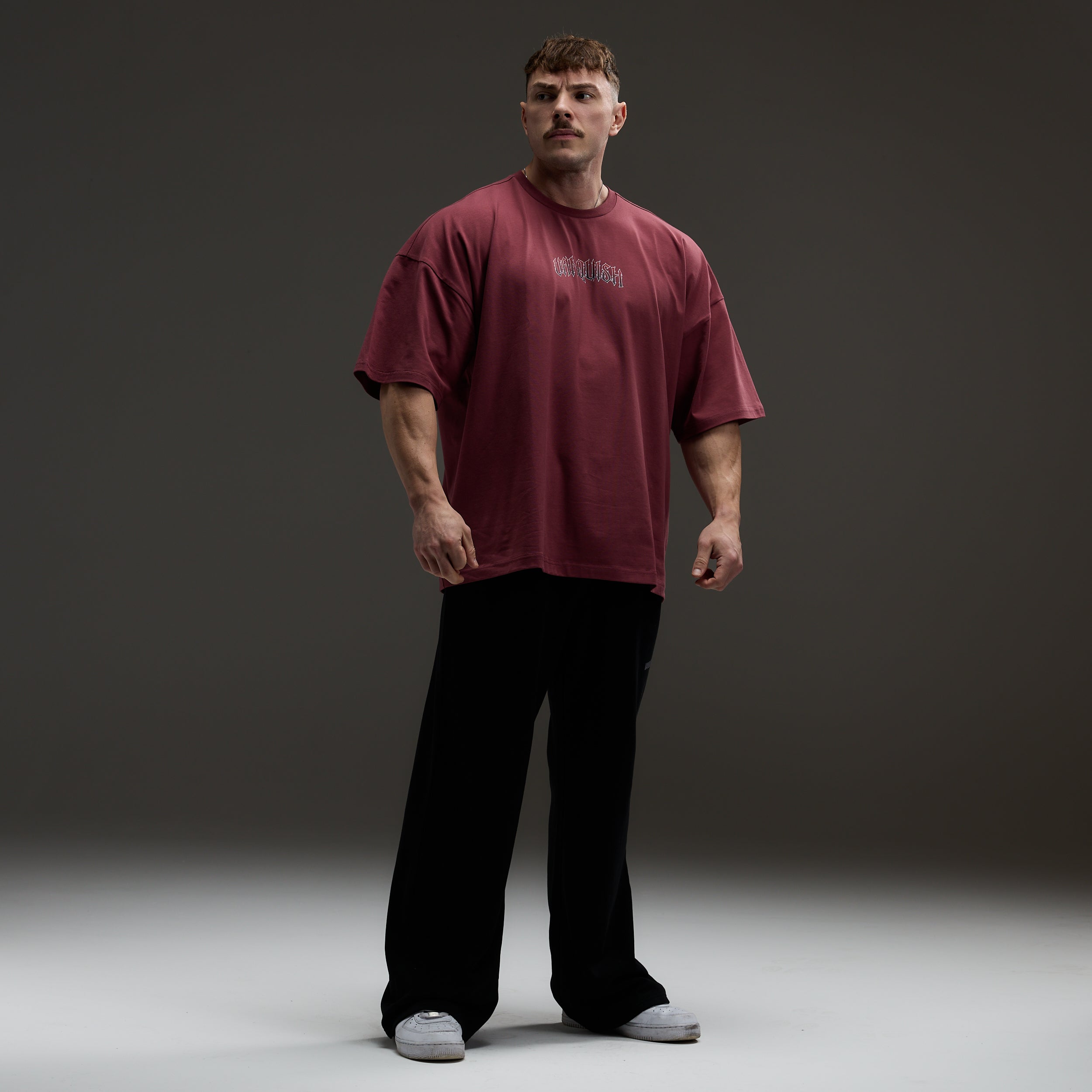 VQ x Baki: Red Baki Boxy Oversized T Shirt