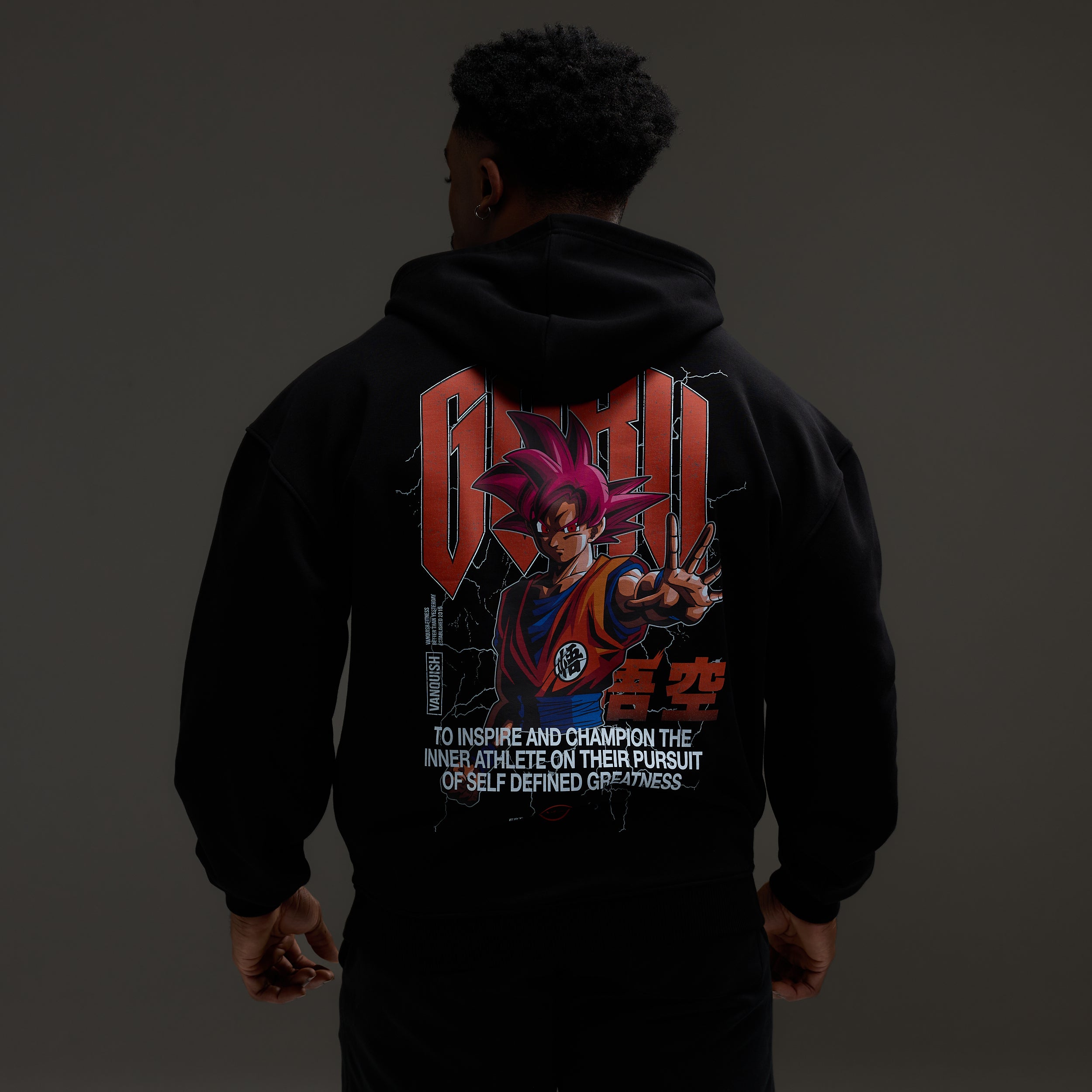 Vanquish DBS Goku Black Hoodie
